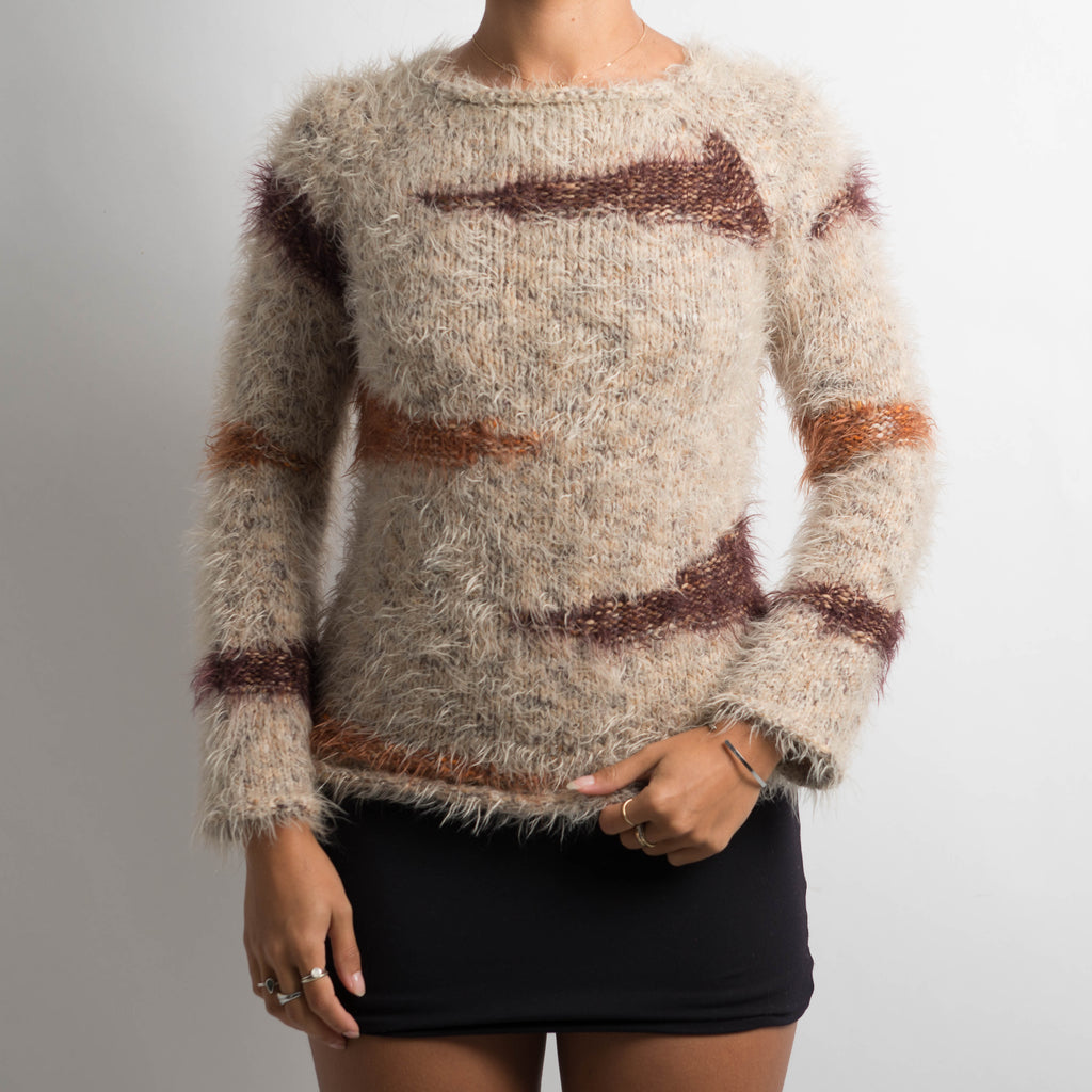 MARLE FUZZY KNIT SWEATER