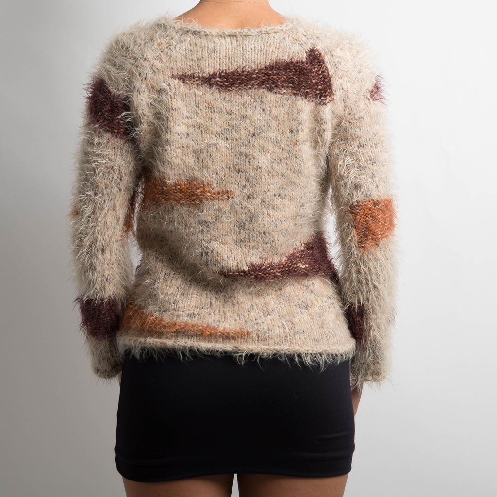 MARLE FUZZY KNIT SWEATER