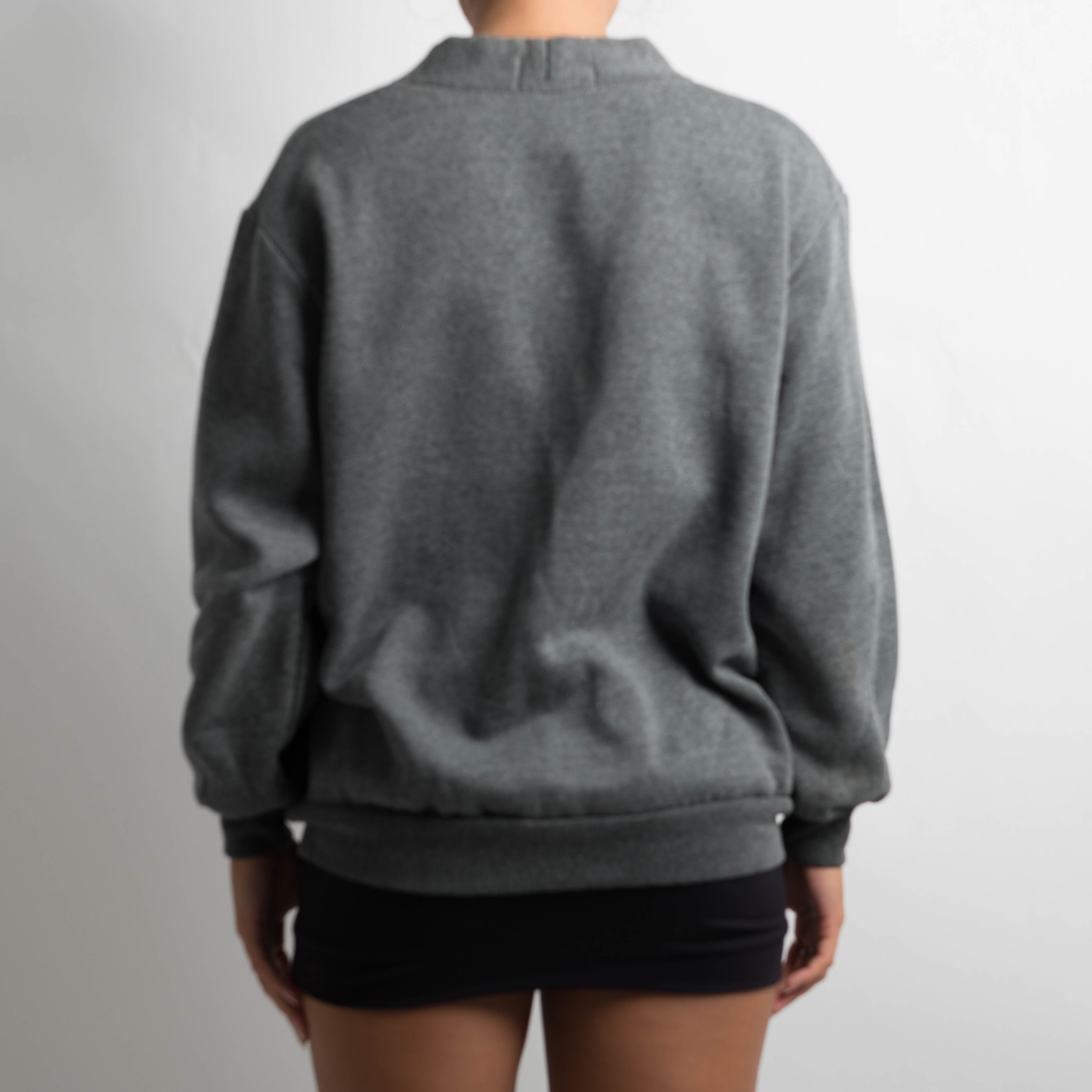 GREY SLOUCH CARDIGAN