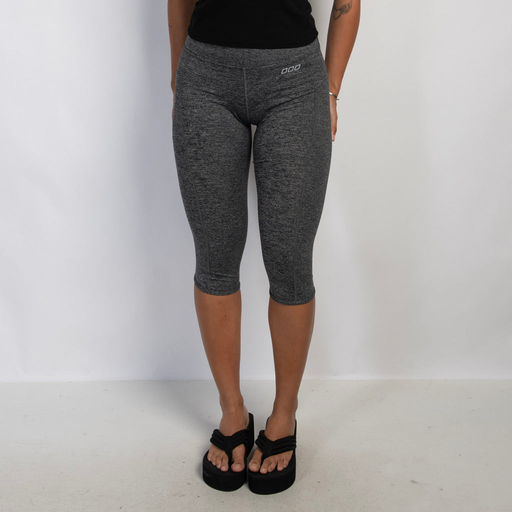 CHARCOAL CROP TIGHTS