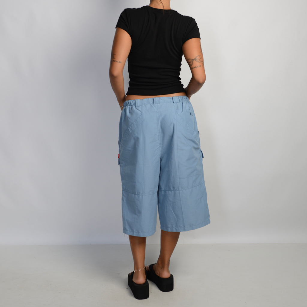 BLUE BAGGY CARGO SHORTS