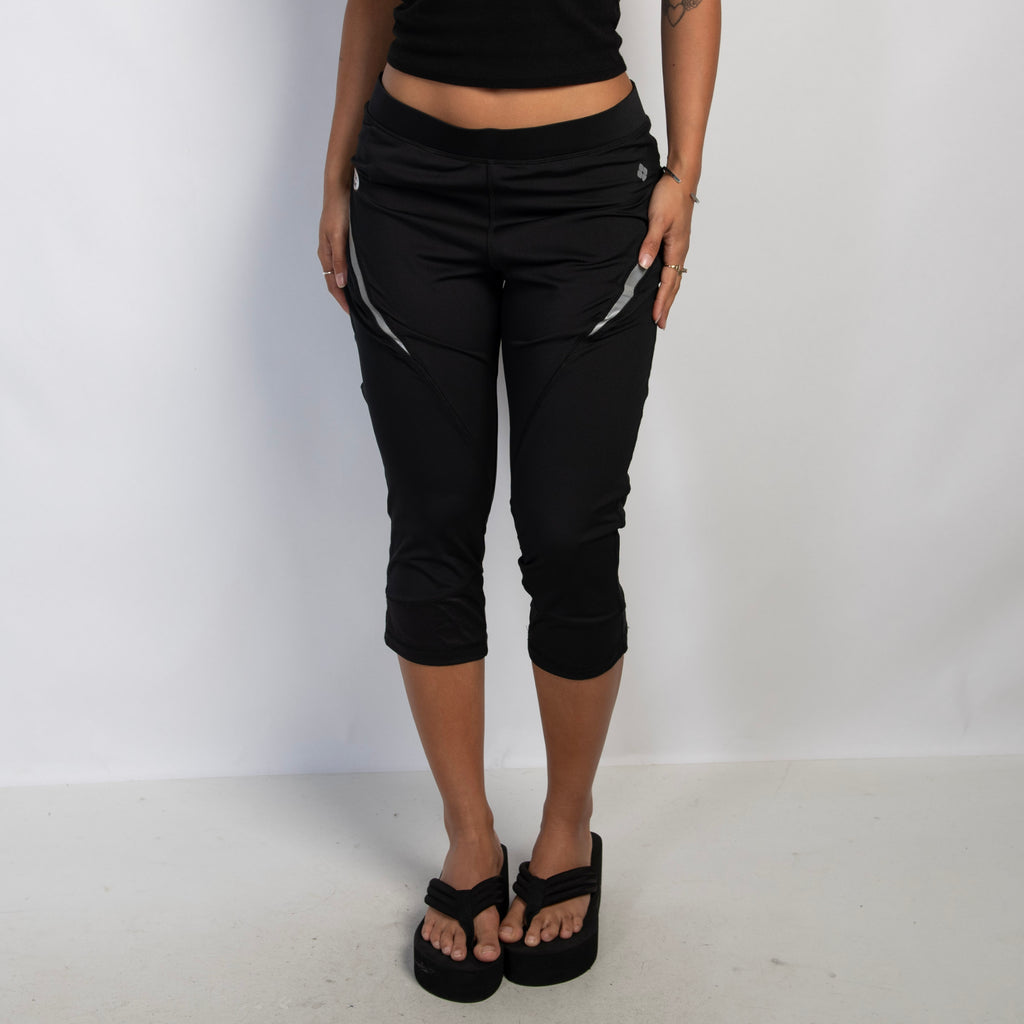 BLACK CROP TIGHTS