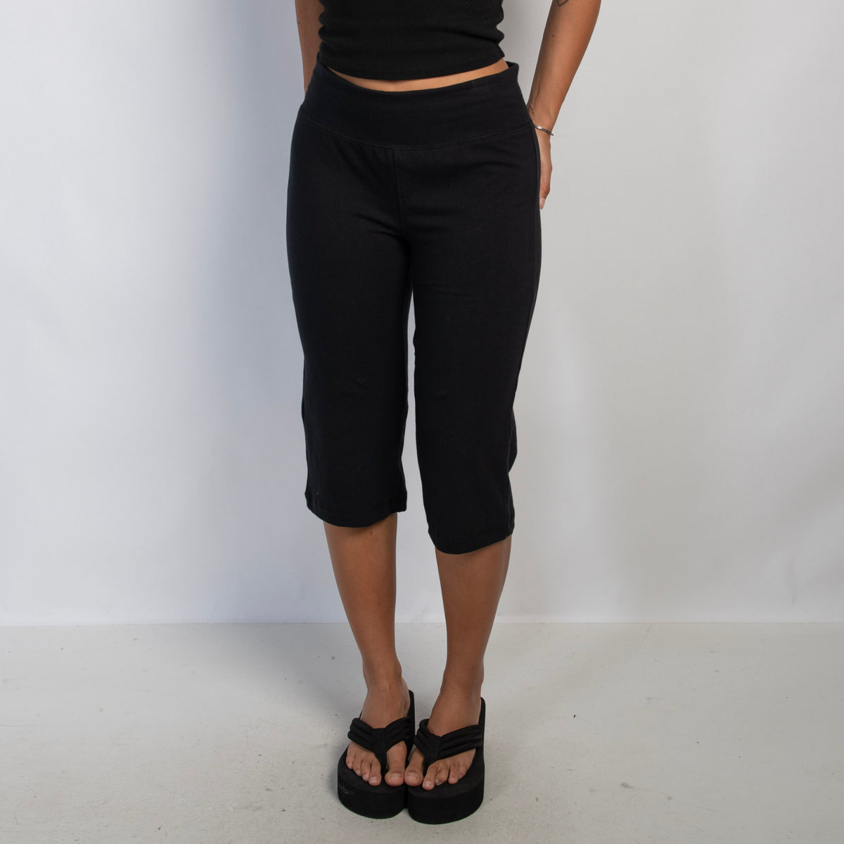 COTTON CROP TIGHTS