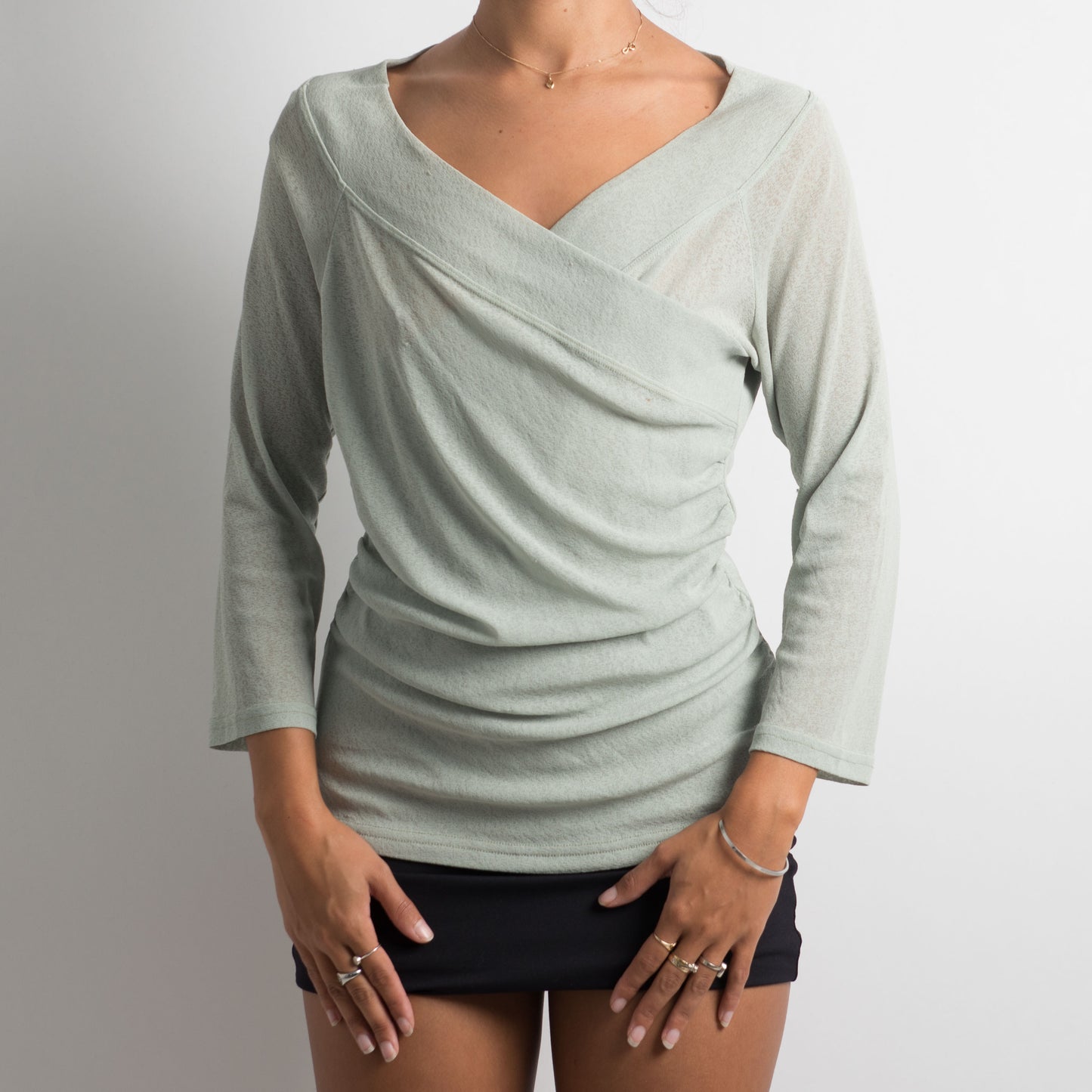 PALE MINT LONG SLEEVE