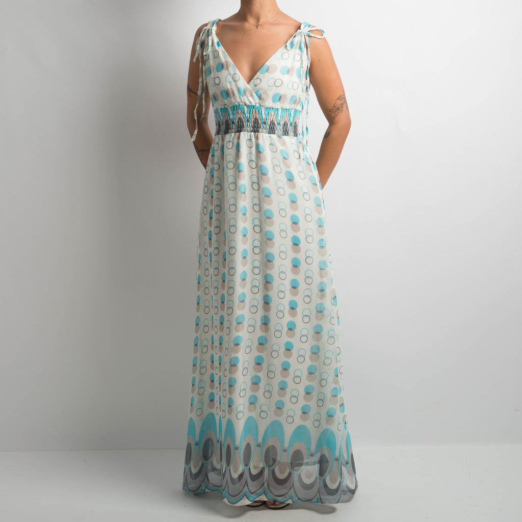 POLKA DOT MAXI DRESS