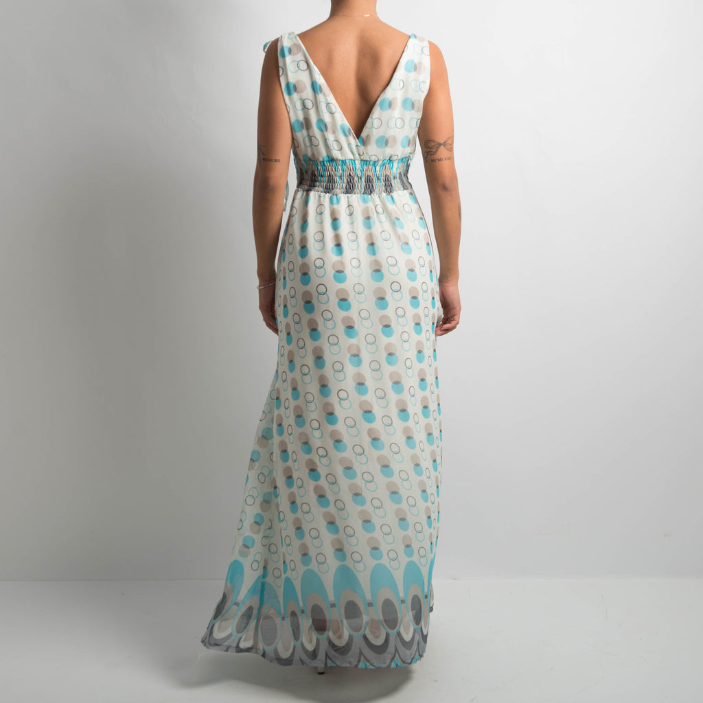 POLKA DOT MAXI DRESS