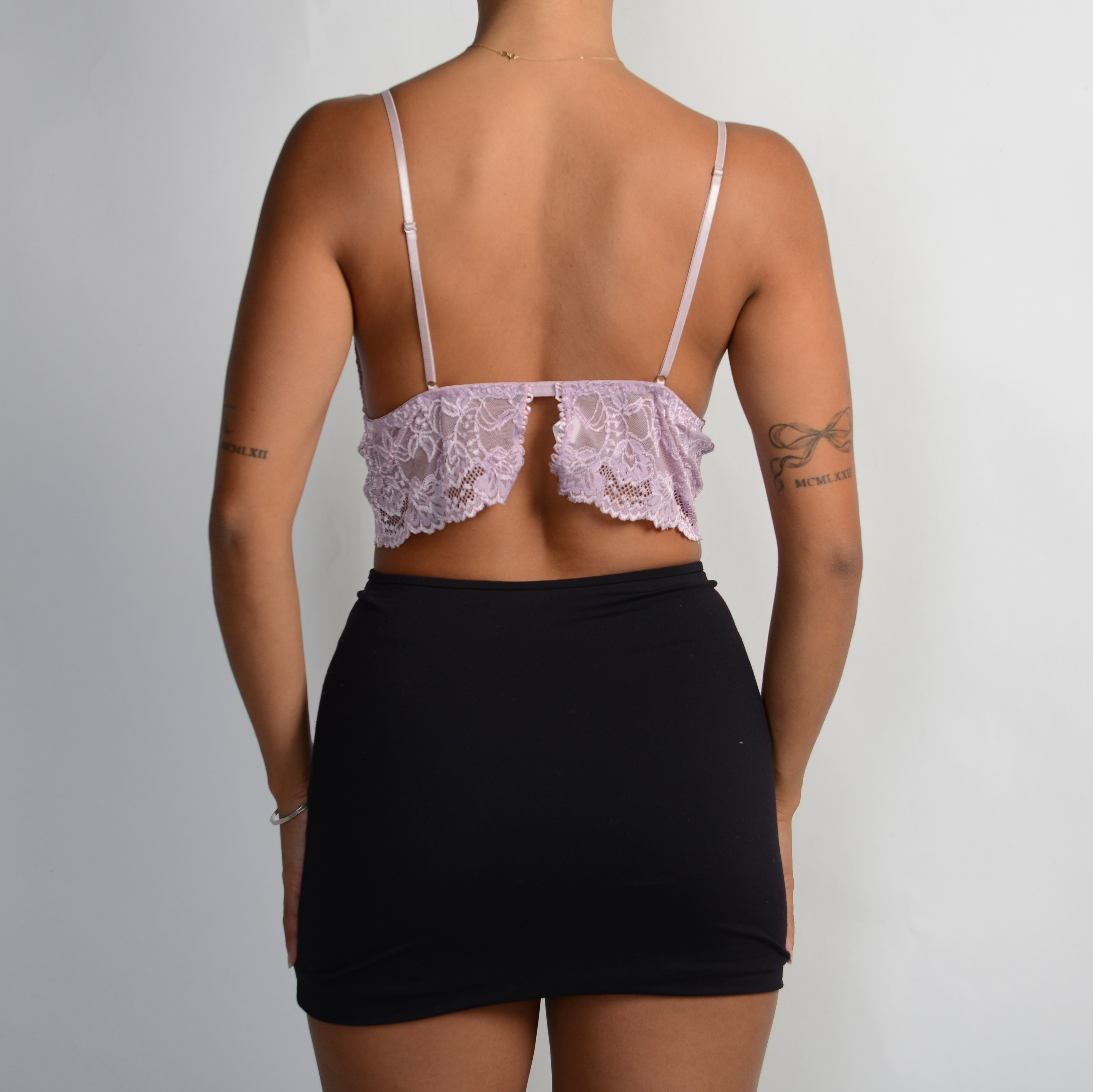 PURPLE LACE CAMISOLE