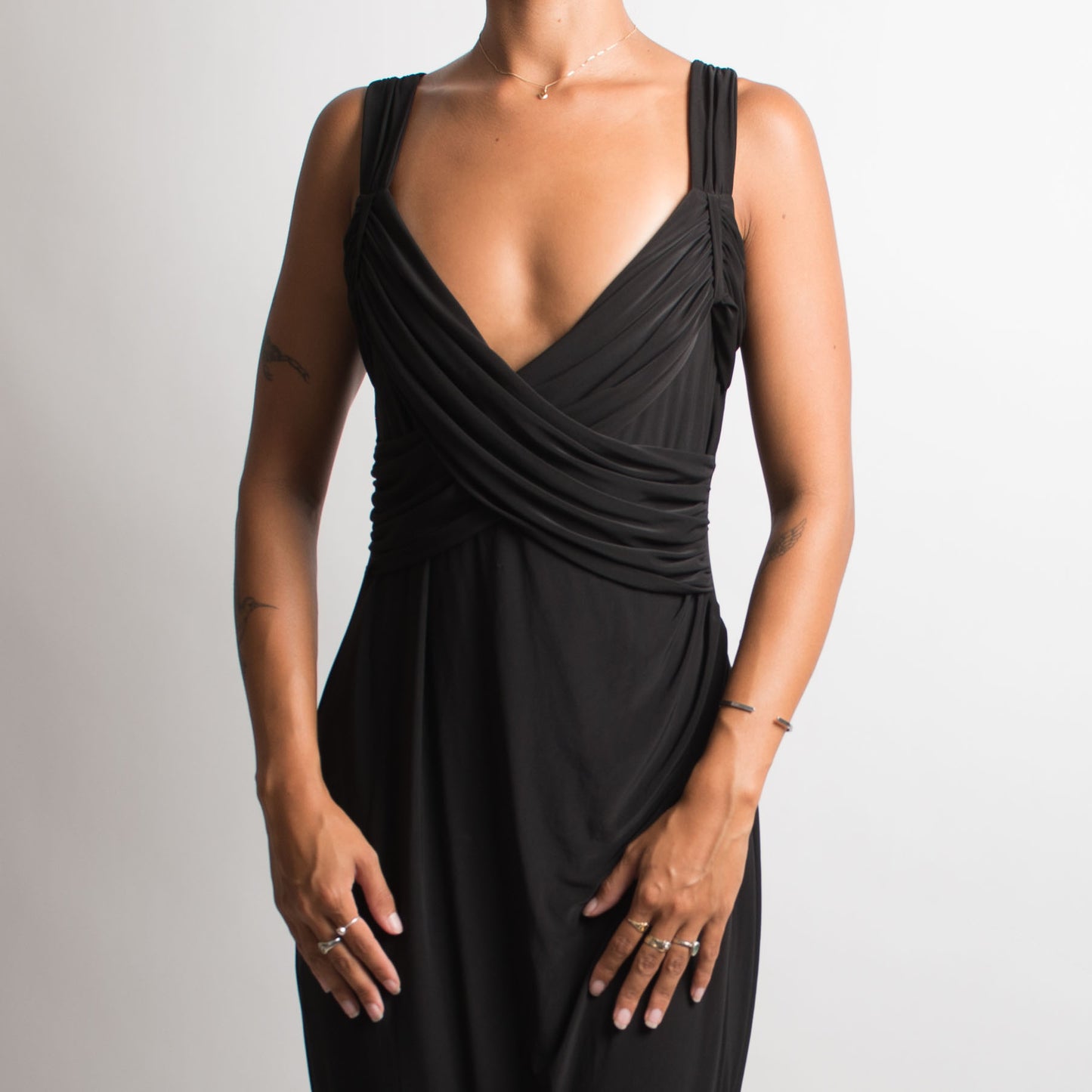 ROBE DE SOIRÉE NOIRE SLINKY