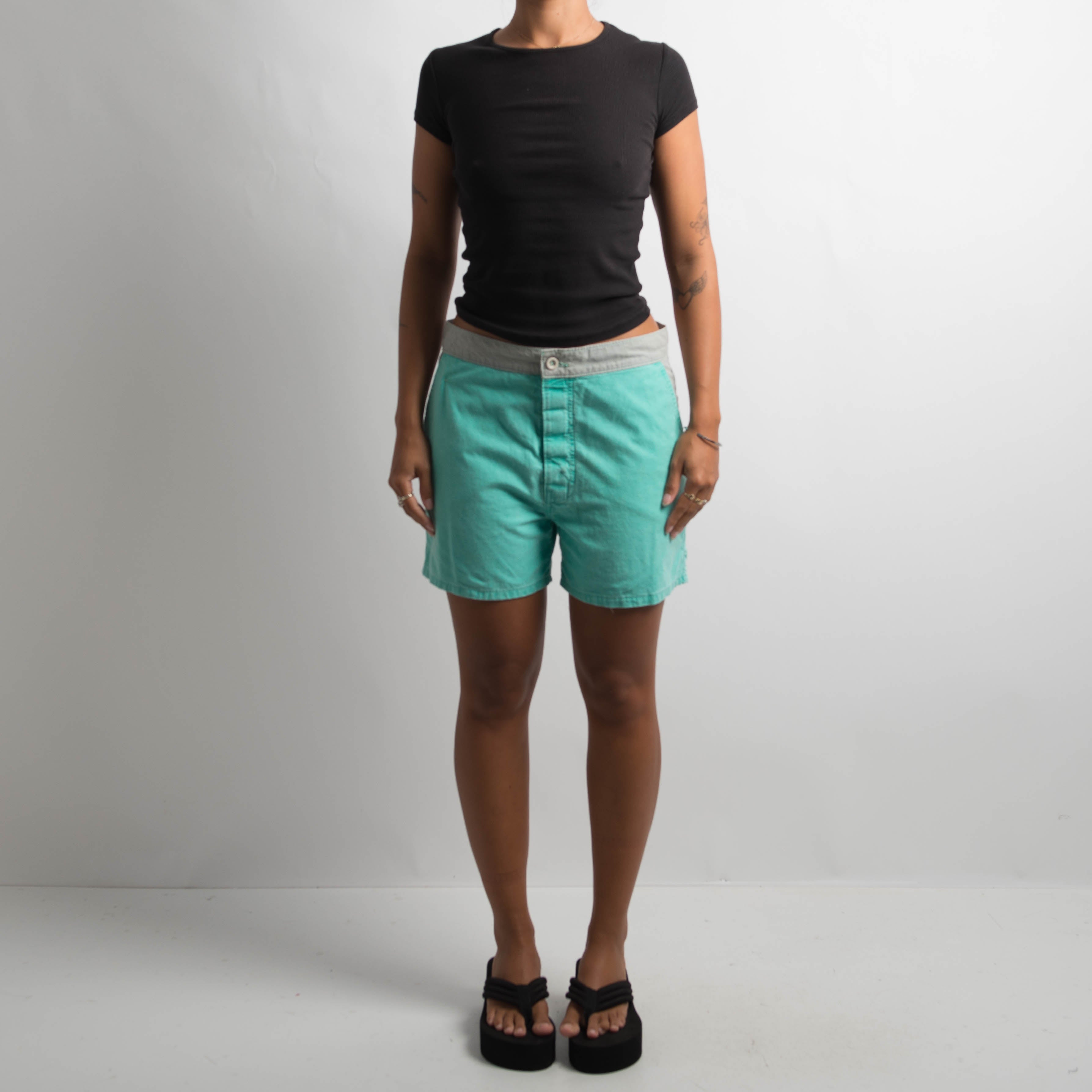 AQUA COTTON SHORTS