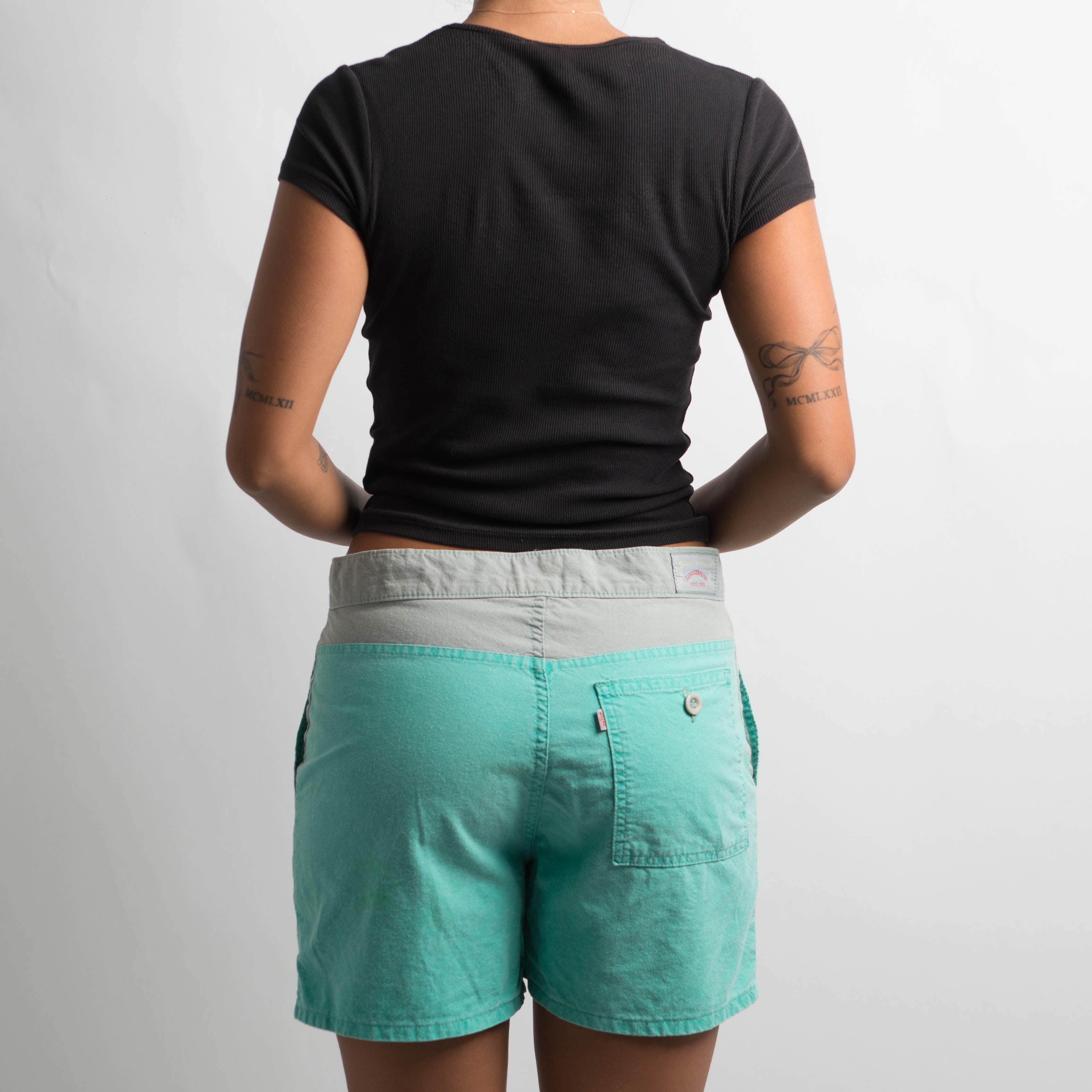 AQUA COTTON SHORTS