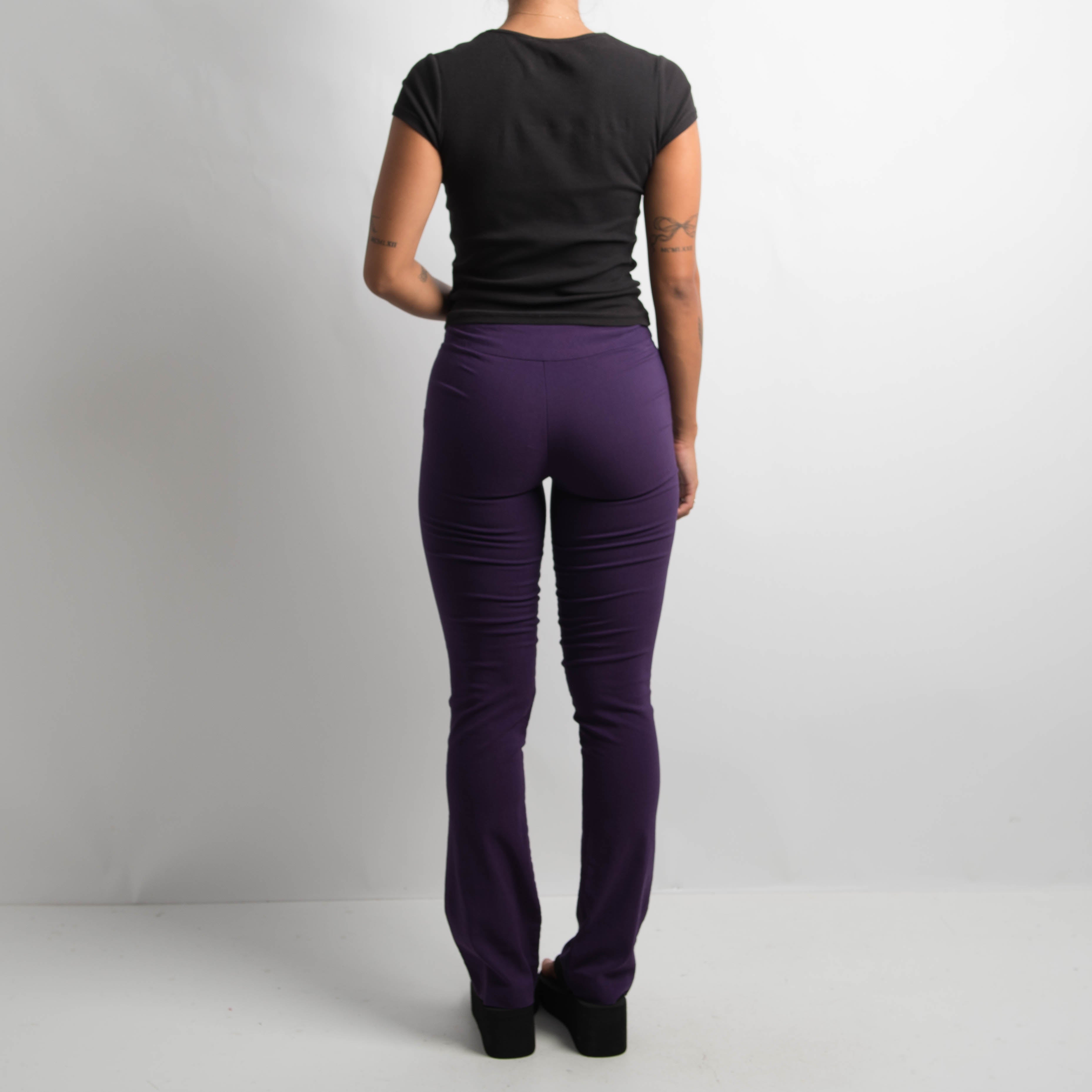 PURPLE SLIM FIT TROUSERS