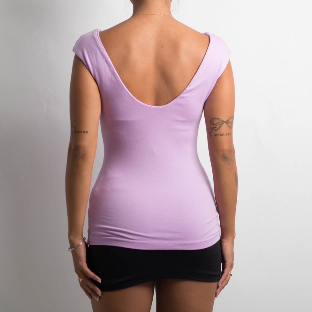 PINK/LILAC LOW BACK TOP