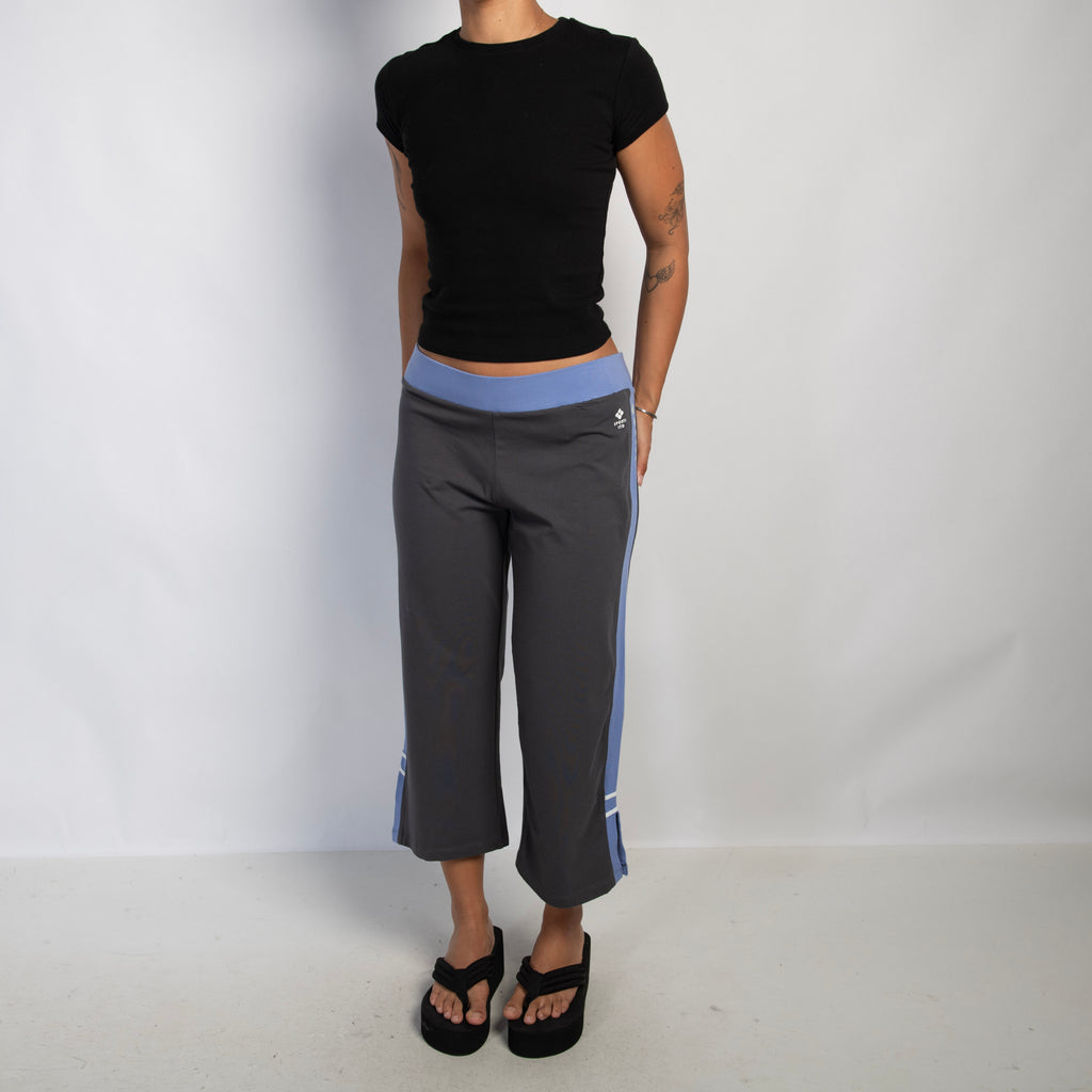 GREY CAPRI COTTON TIGHTS