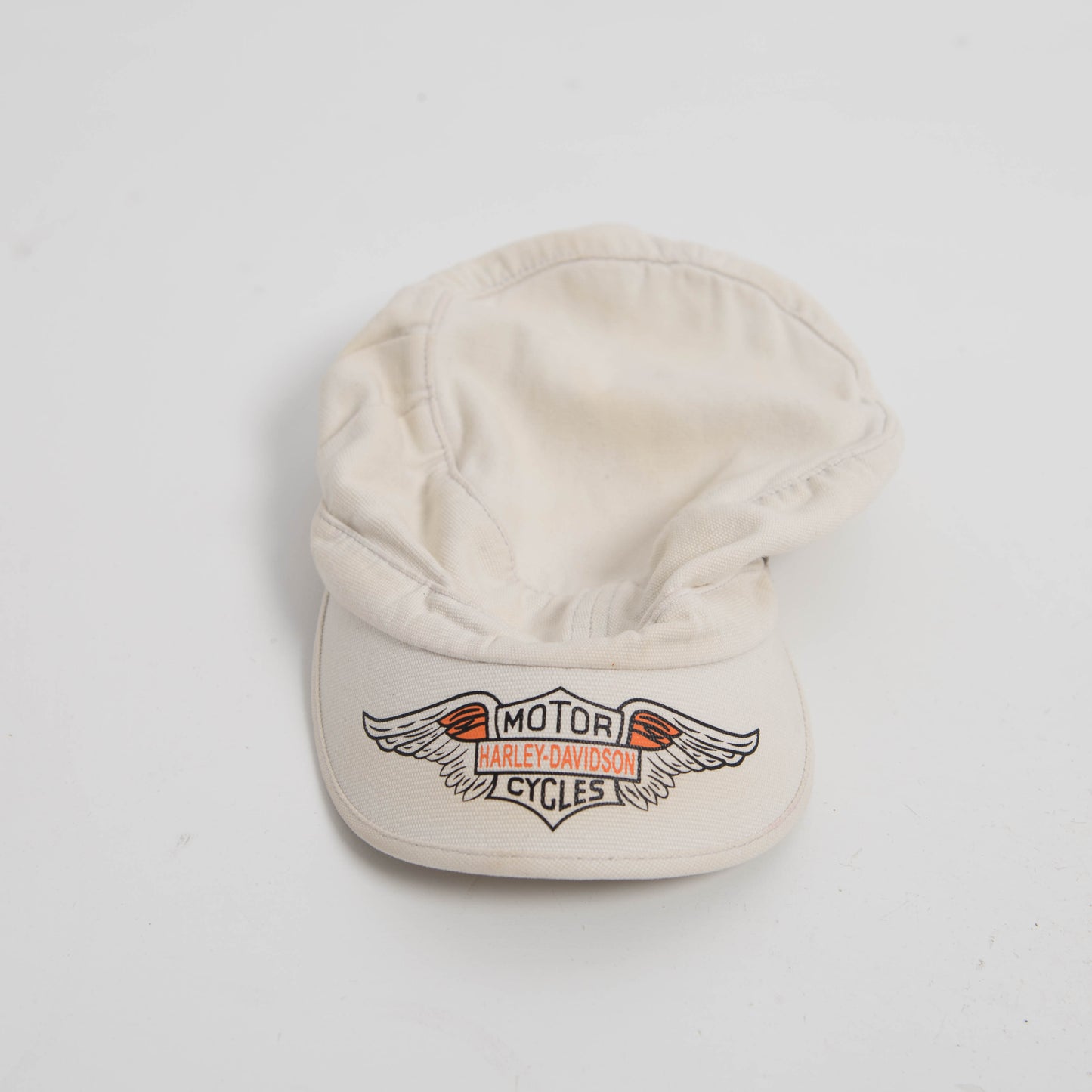 CREAM HARLEY DAVIDSON CAP