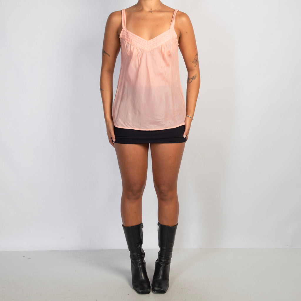 PINK SILK TOP