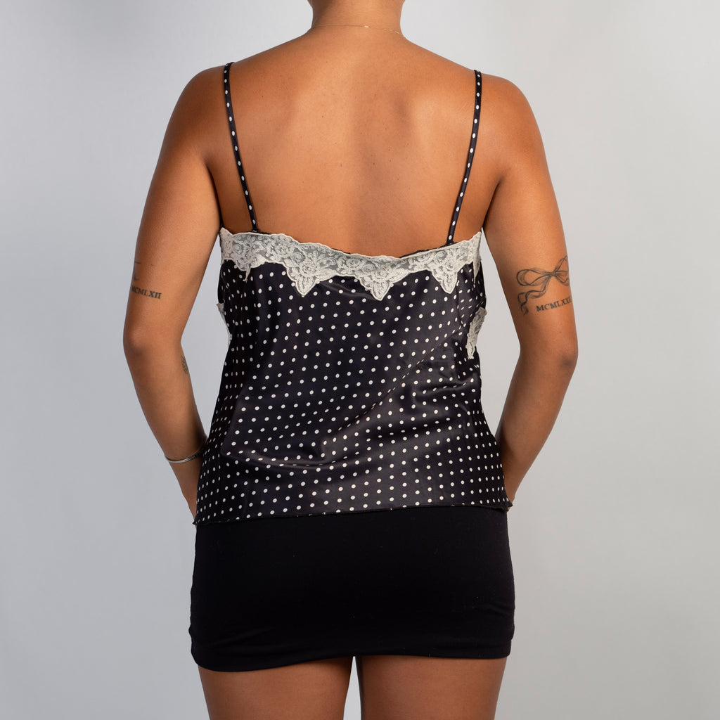 SATIN POLKA DOT CAMISOLE