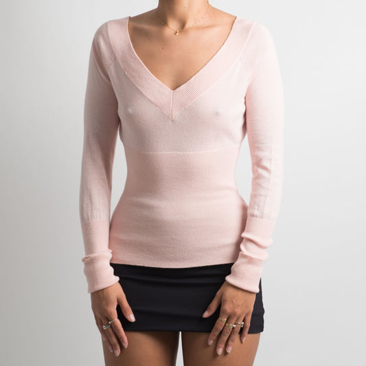 LIGHT PINK LONG SLEEVE