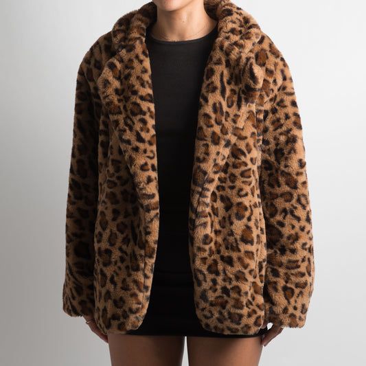 SOFT FAUX FUR JACKET