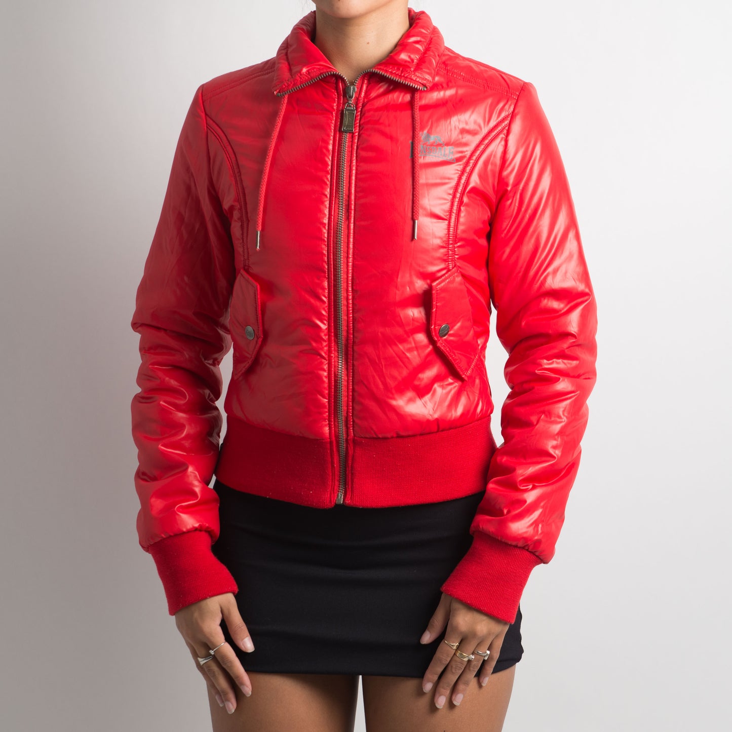 VESTE DOUDOUNE LONSDALE ROUGE