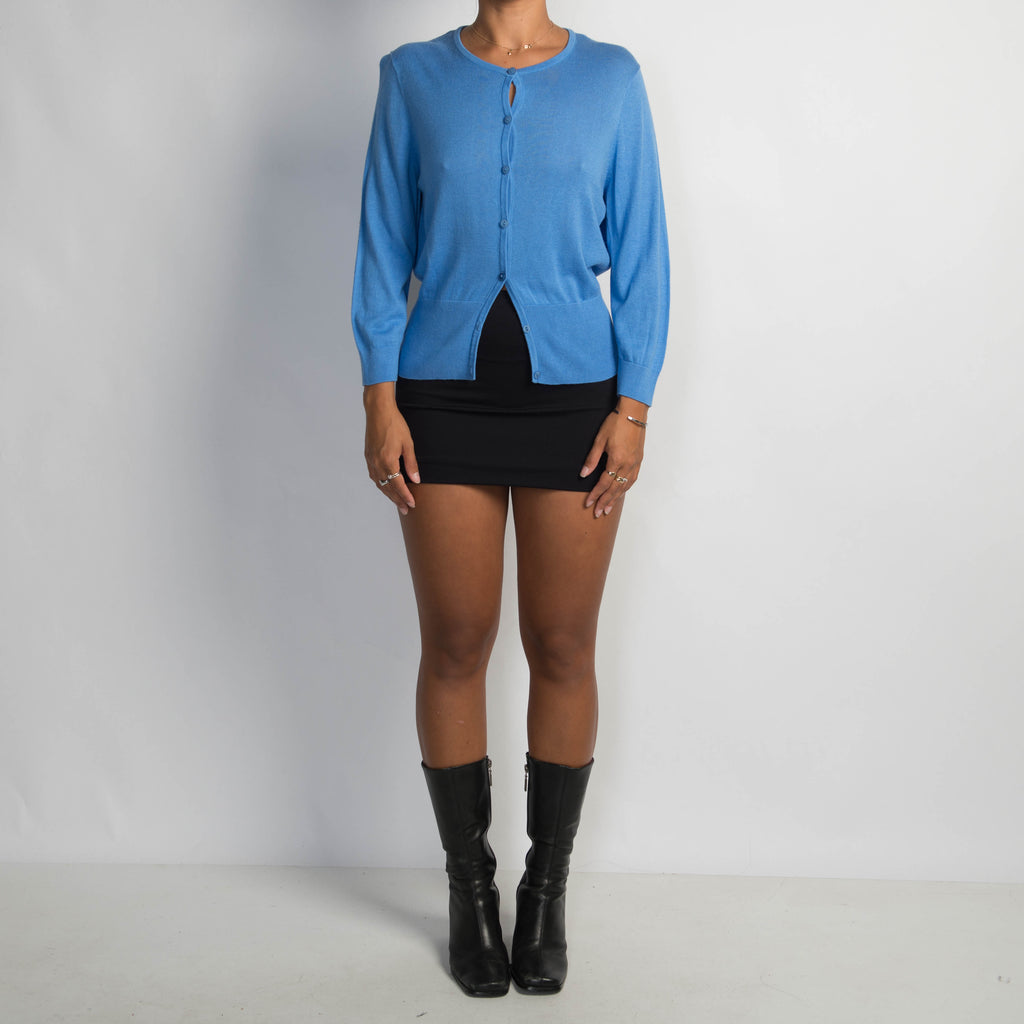 PERIWINKLE BLUE CARDIGAN