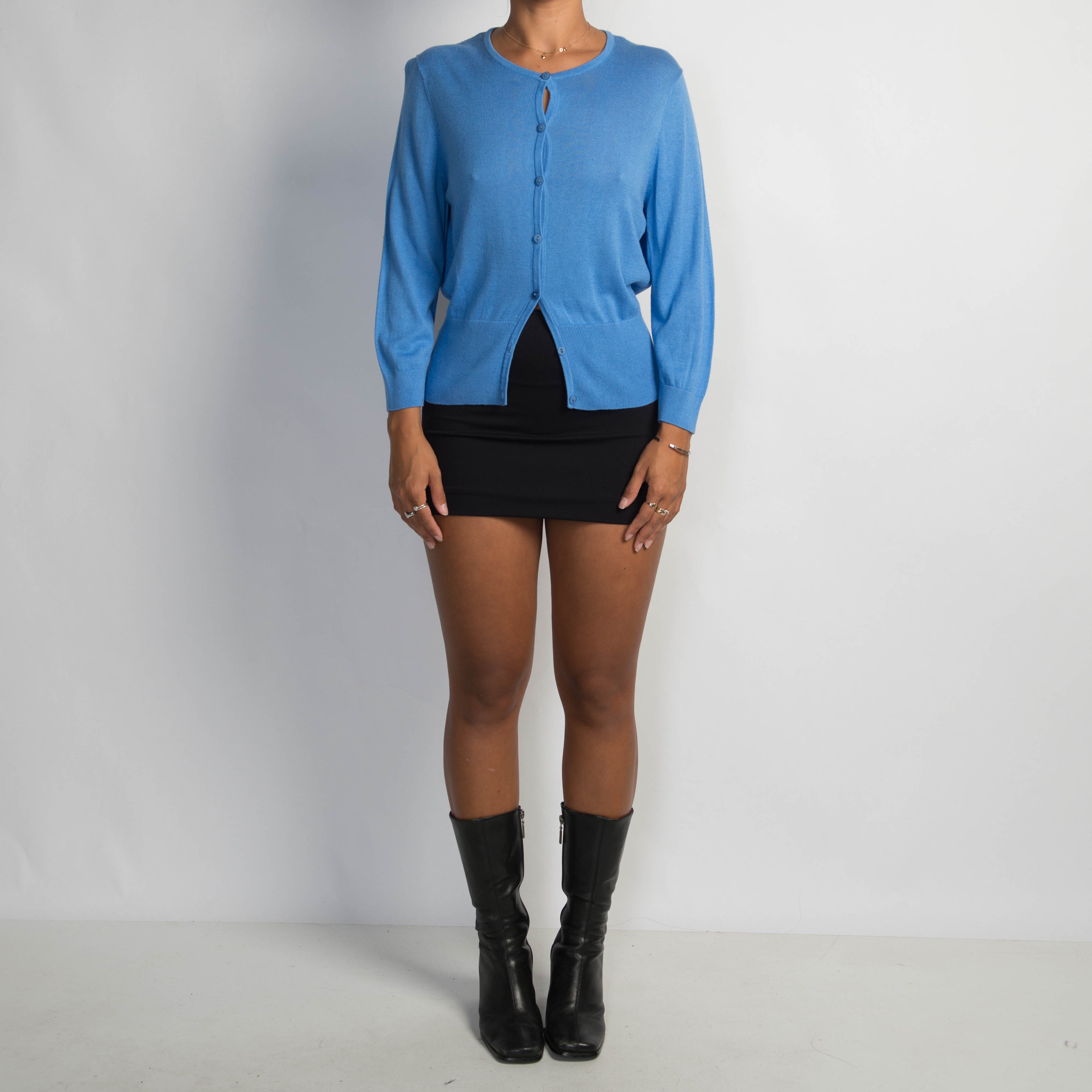 PERIWINKLE BLUE CARDIGAN