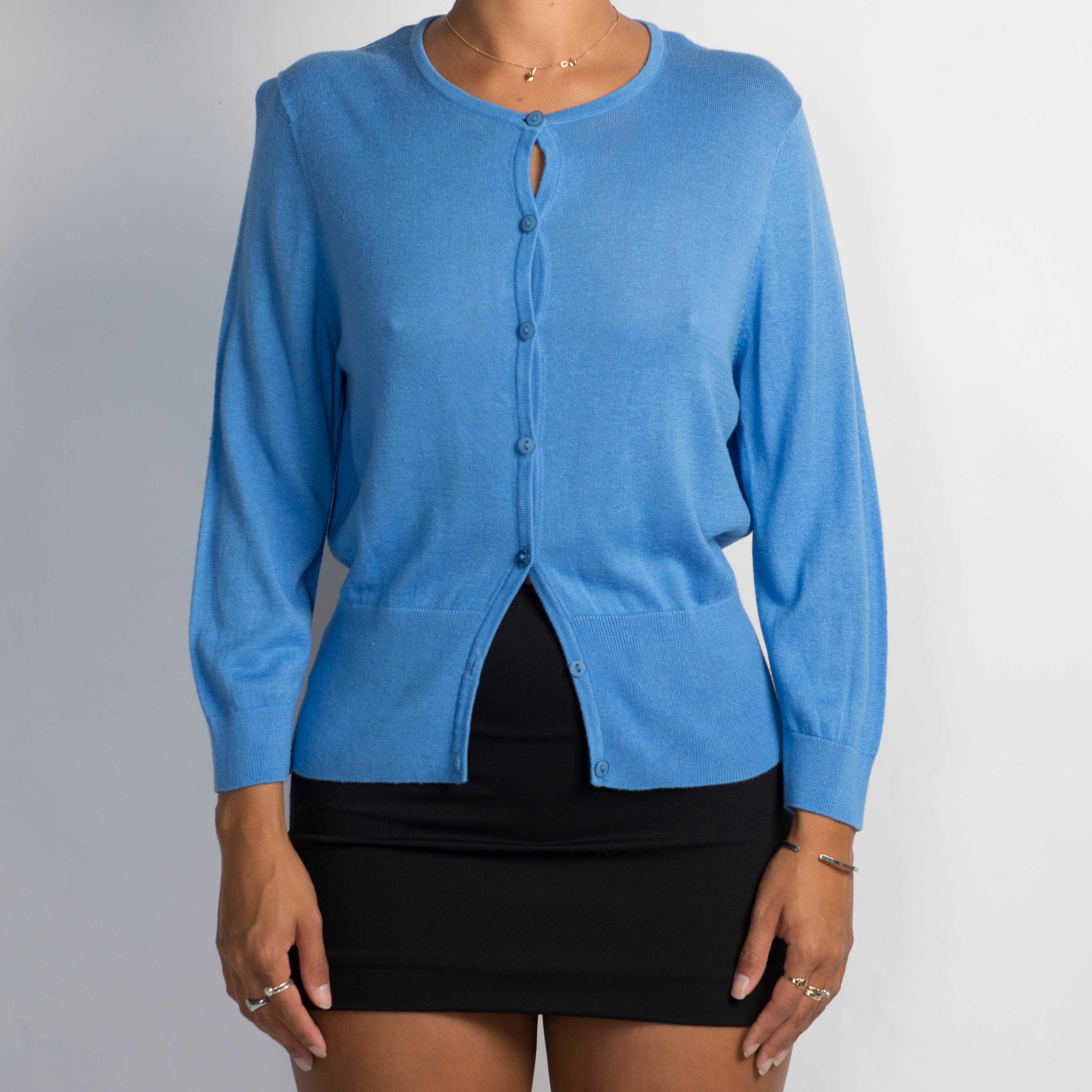 PERIWINKLE BLUE CARDIGAN