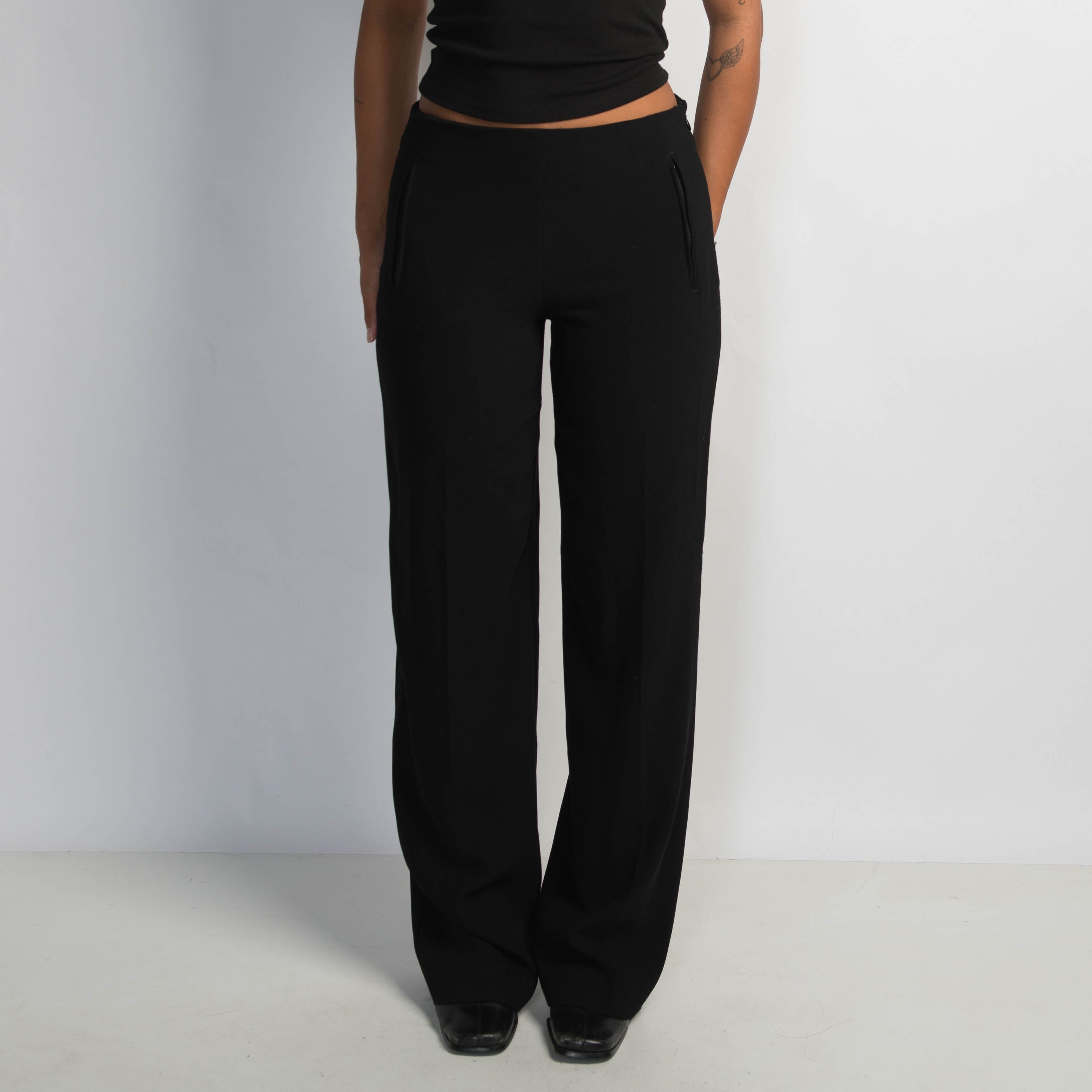 CLASSIC BLACK TROUSERS
