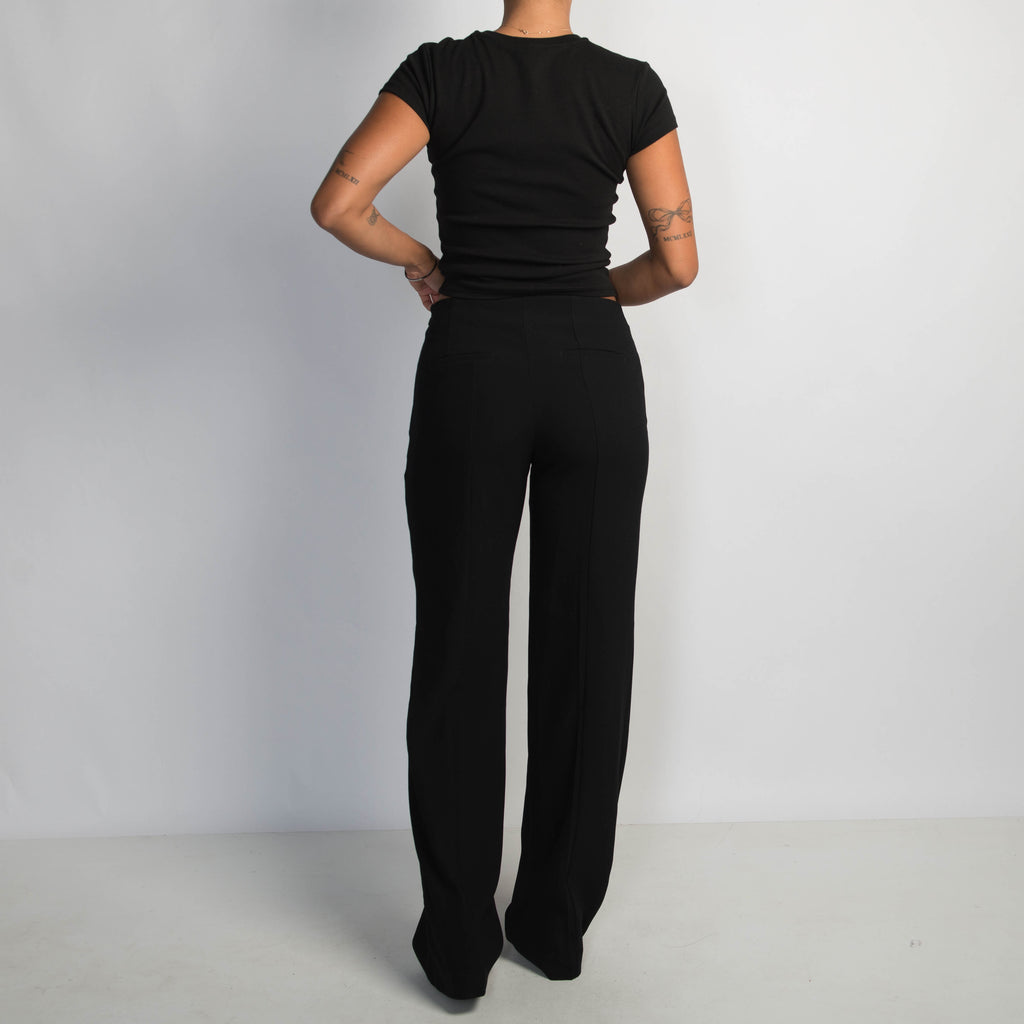 CLASSIC BLACK TROUSERS
