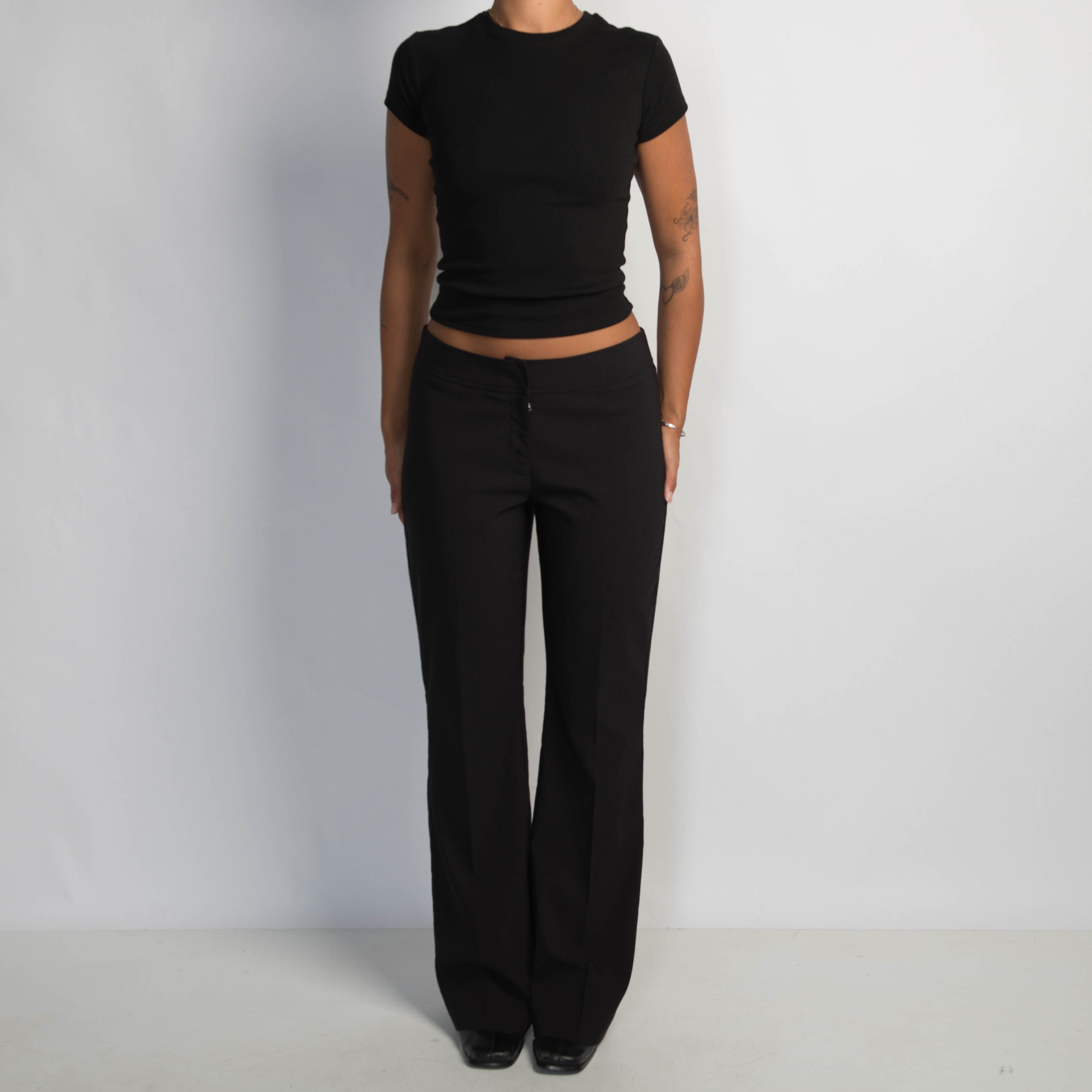 CLASSIC BLACK TROUSERS
