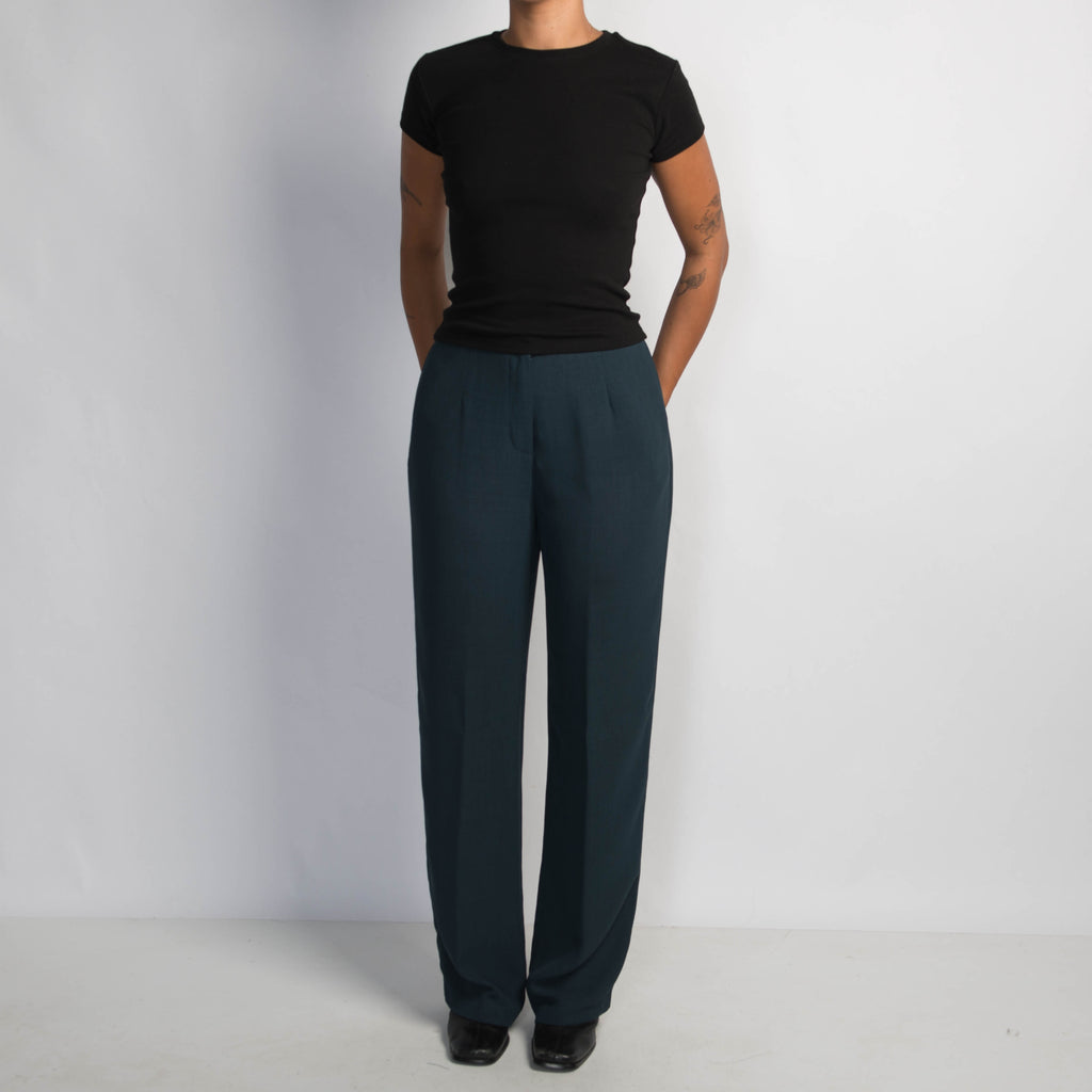 NAVY STRAIGHT LEG PANTS