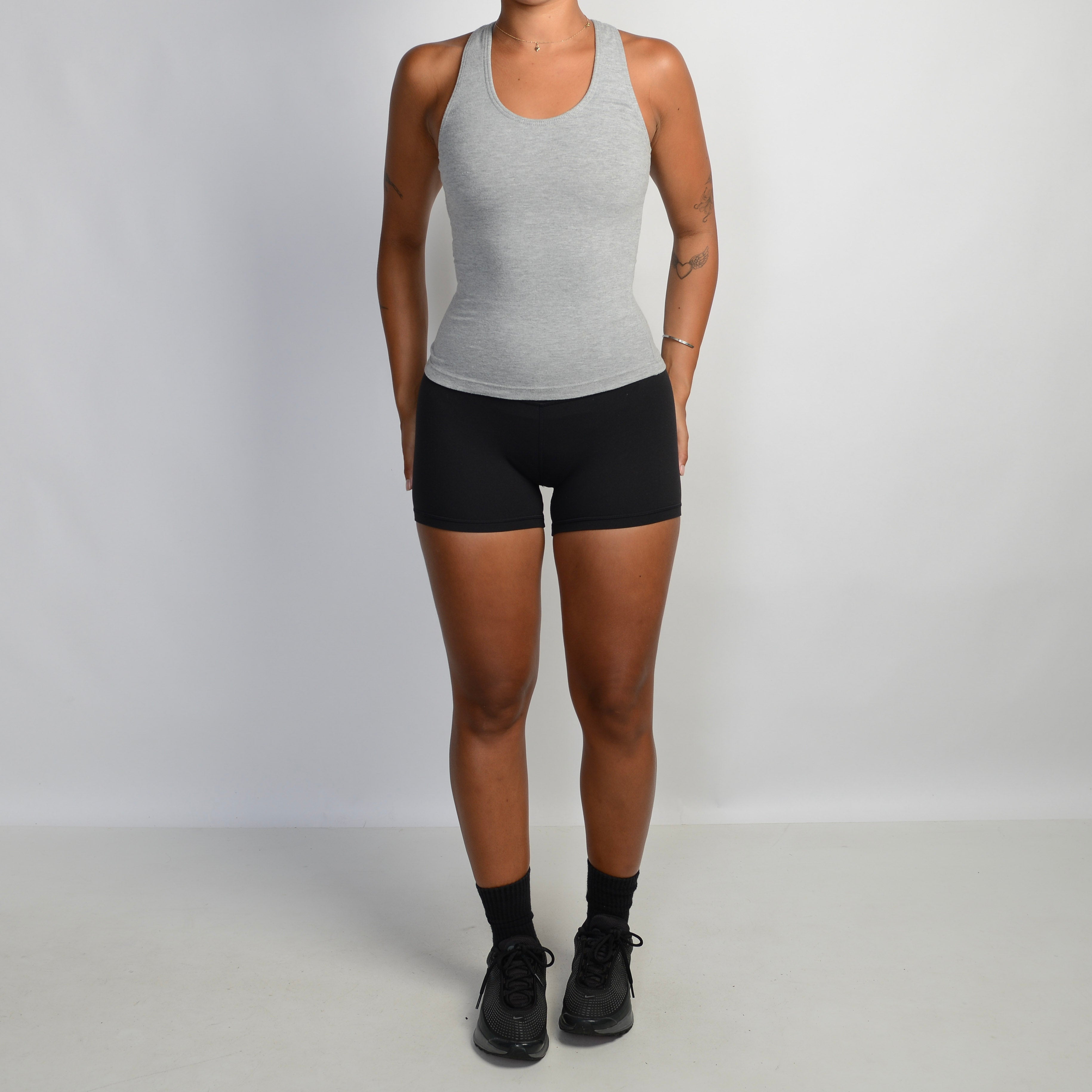 GREY ACTIVE TANK TOP