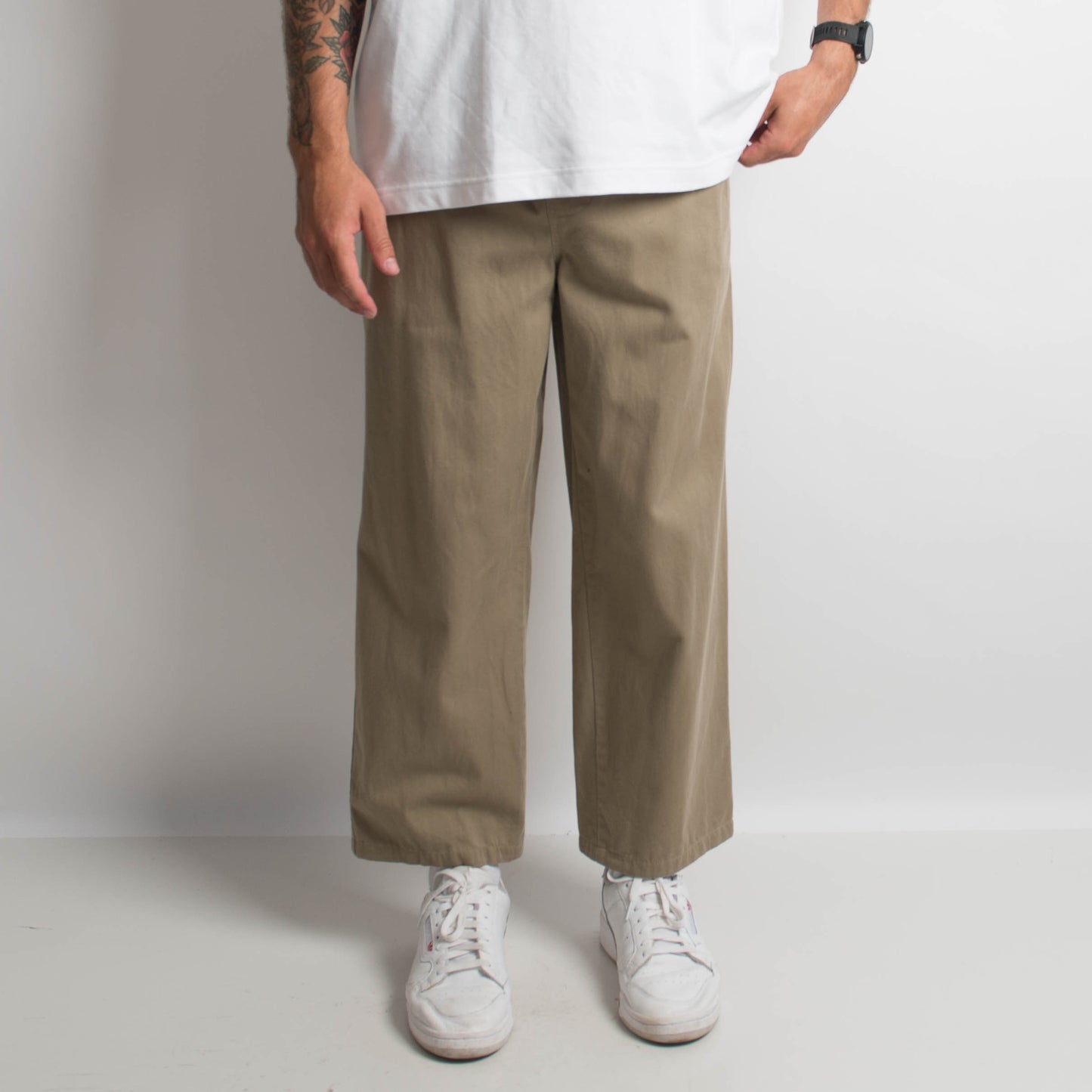 PANTALON BEIGE FONCÉ