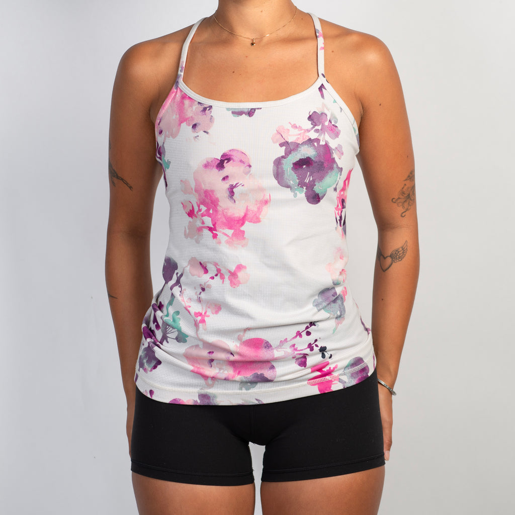 FLORAL ACTIVE TANK TOP
