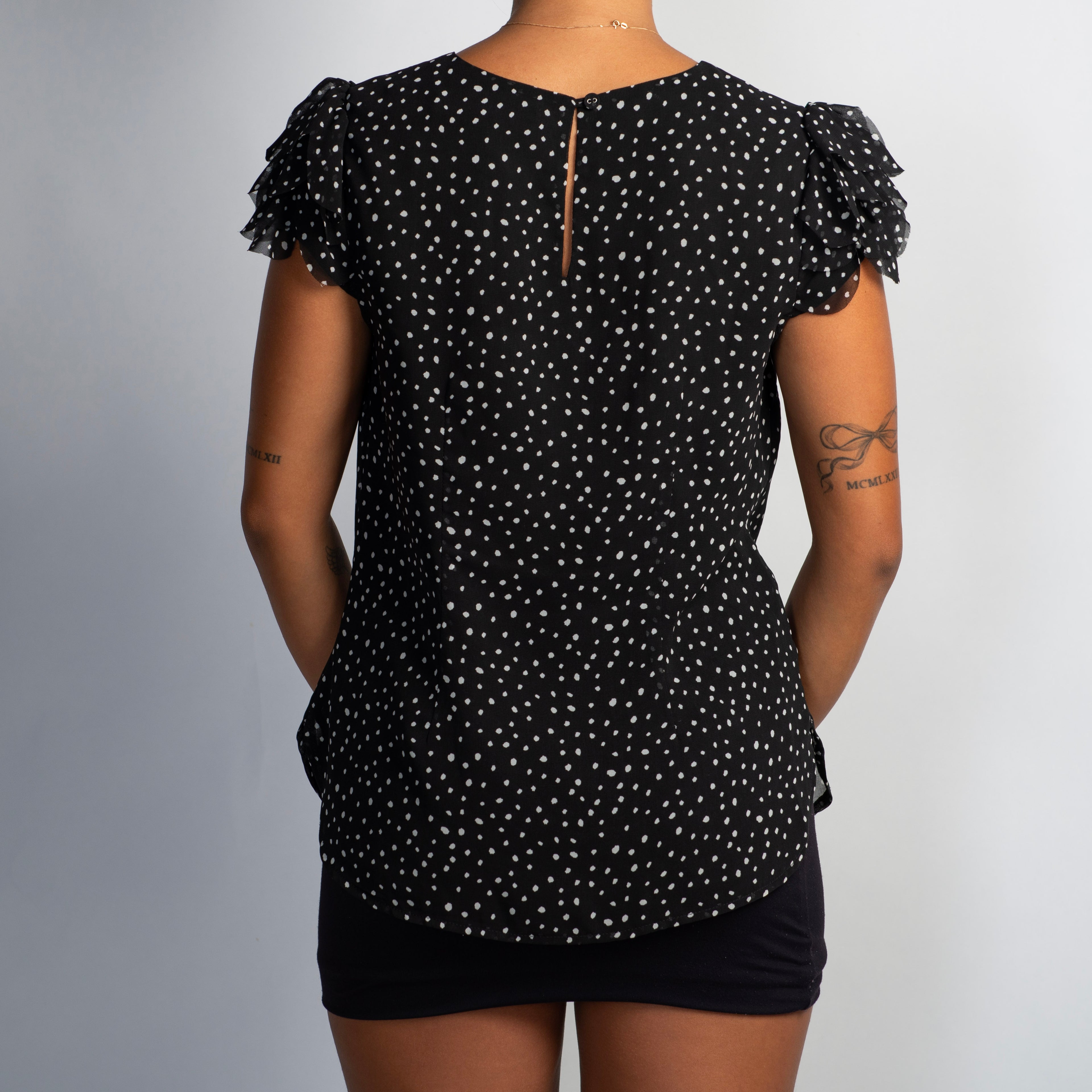 POLKA DOT BLOUSE