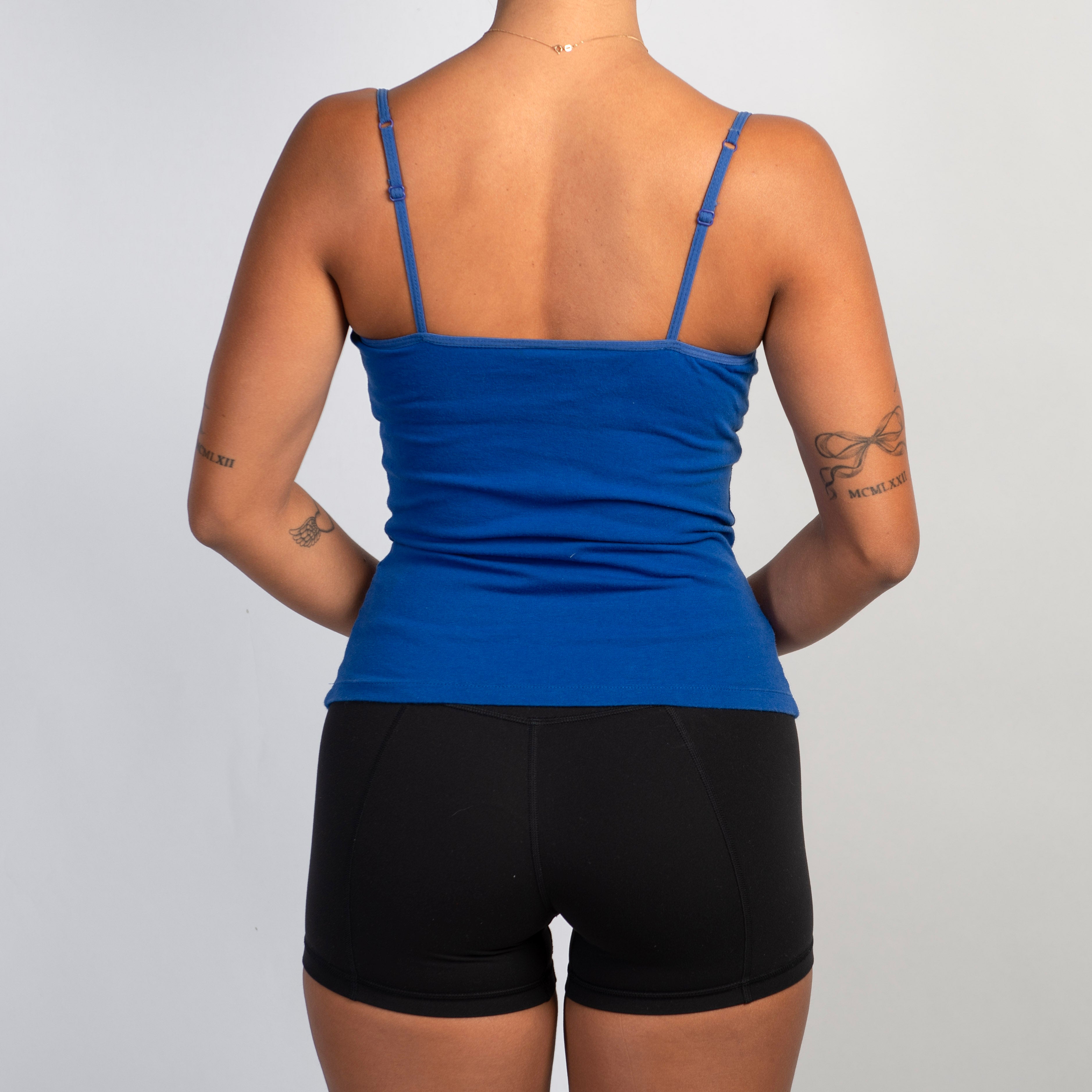 COBALT COTTON TANK TOP