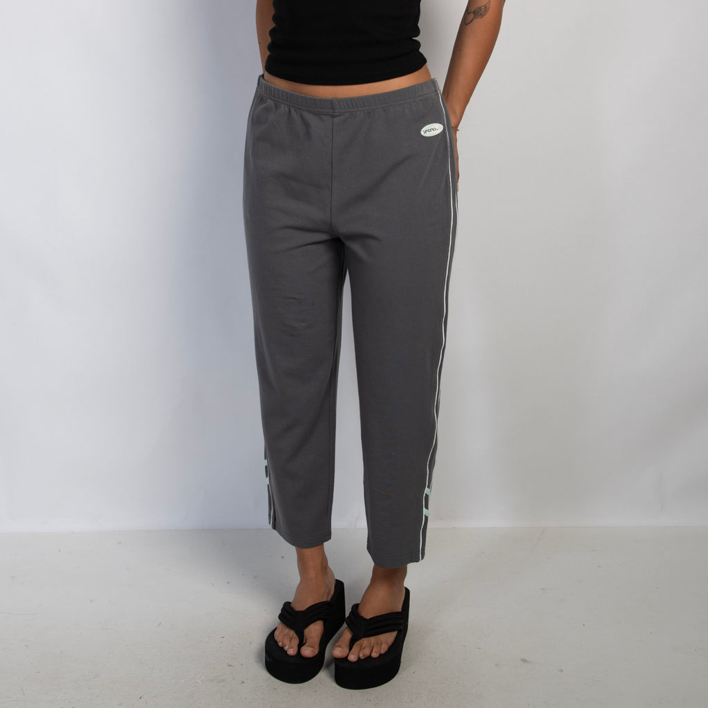 GREY CAPRI COTTON TIGHTS