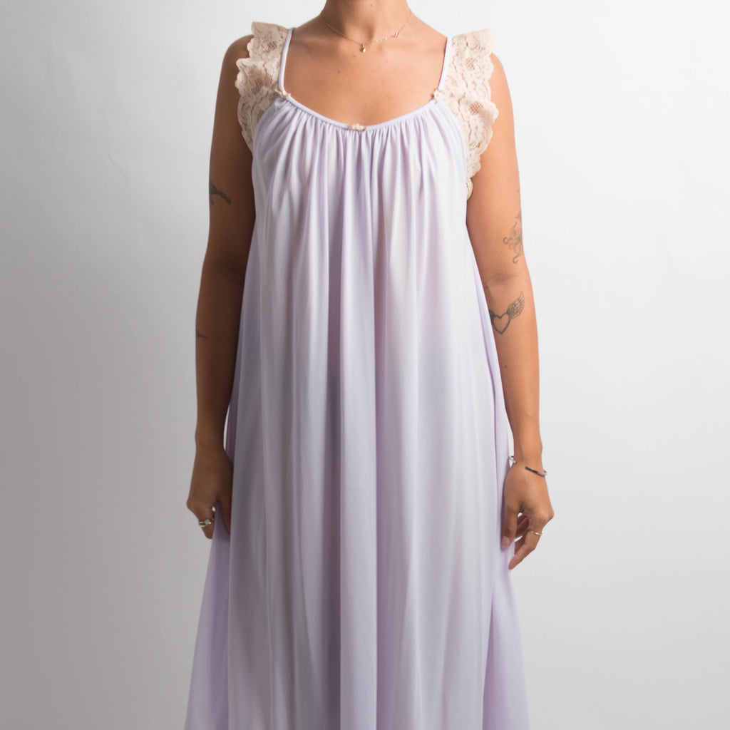 PALE PURPLE NIGHTGOWN