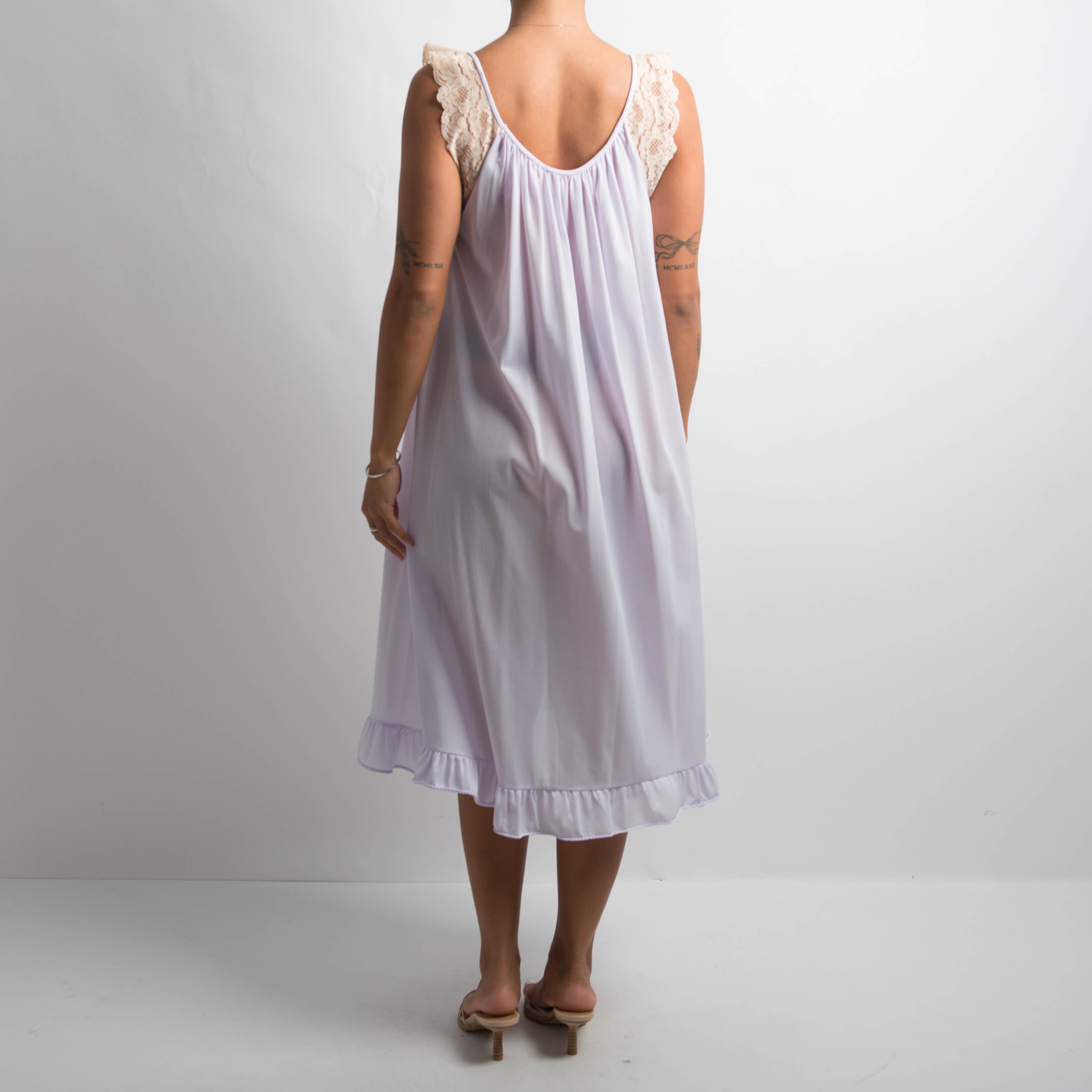 PALE PURPLE NIGHTGOWN