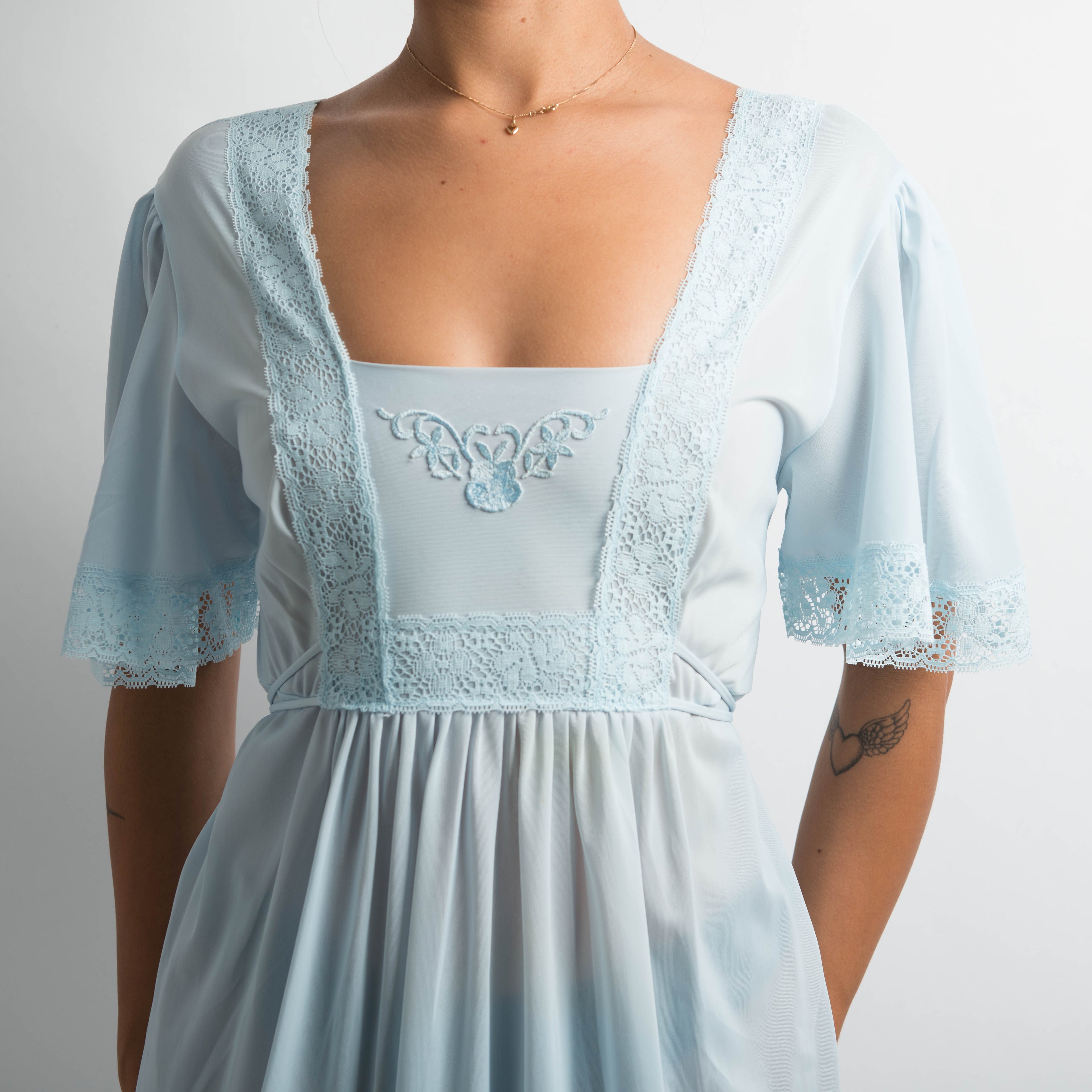 BABY BLUE NIGHTGOWN