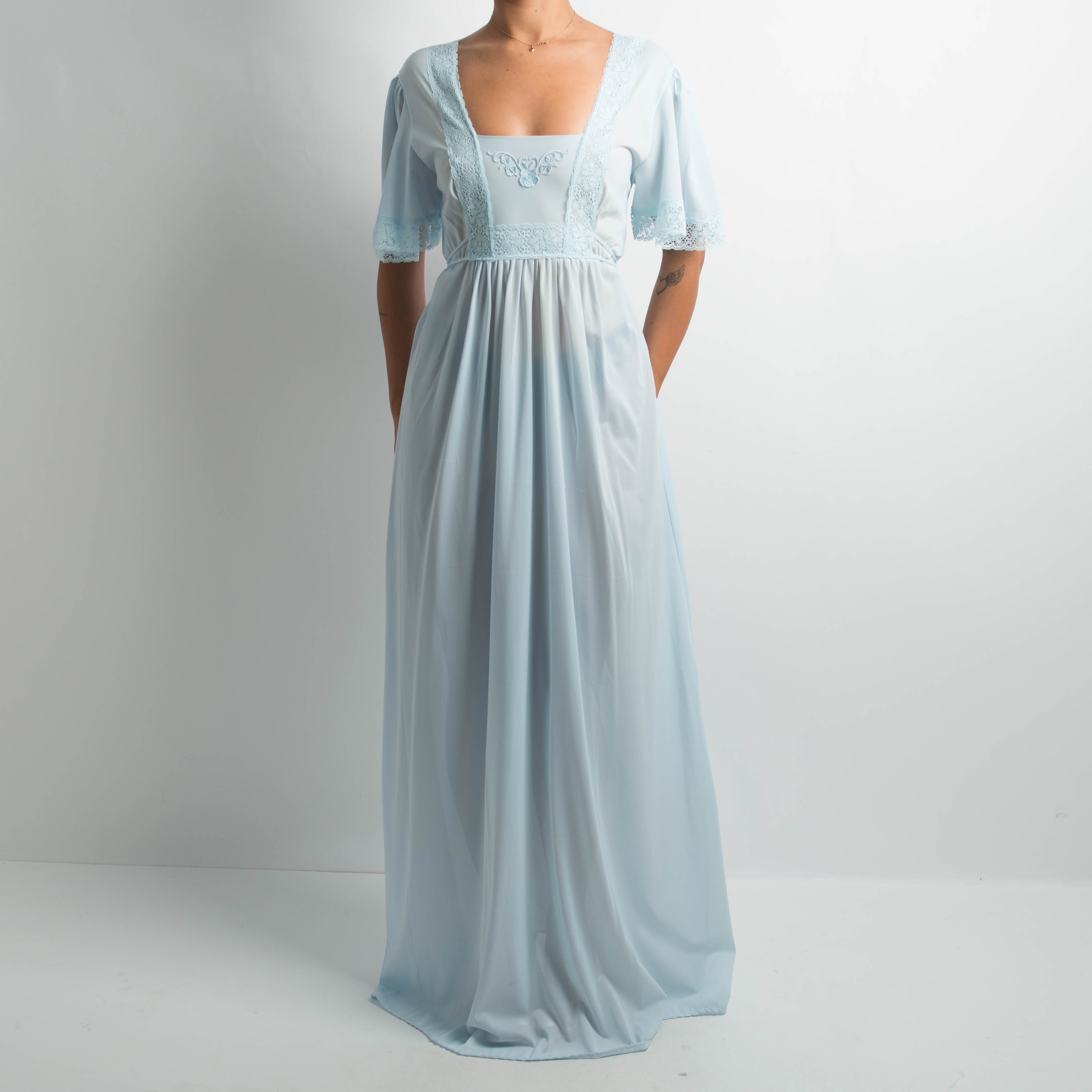BABY BLUE NIGHTGOWN