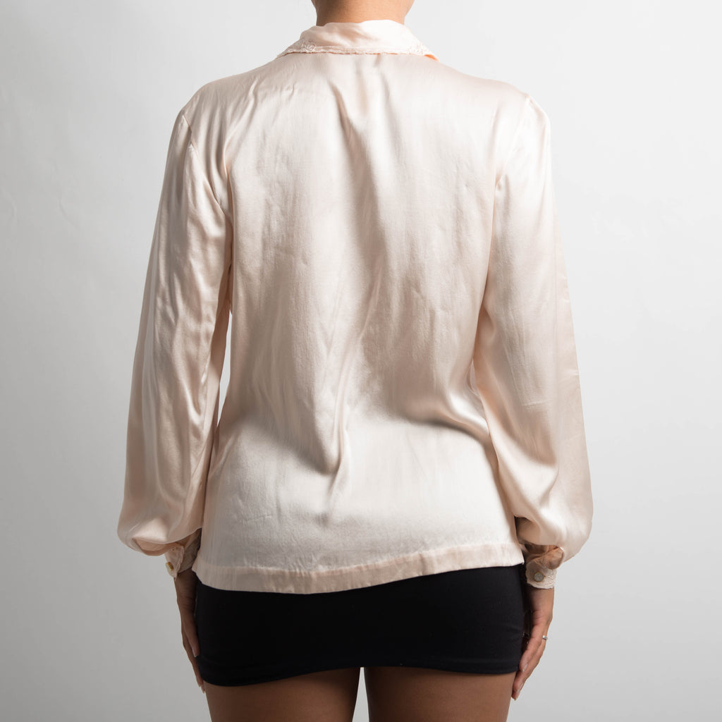 SILK EMBROIDERED BLOUSE