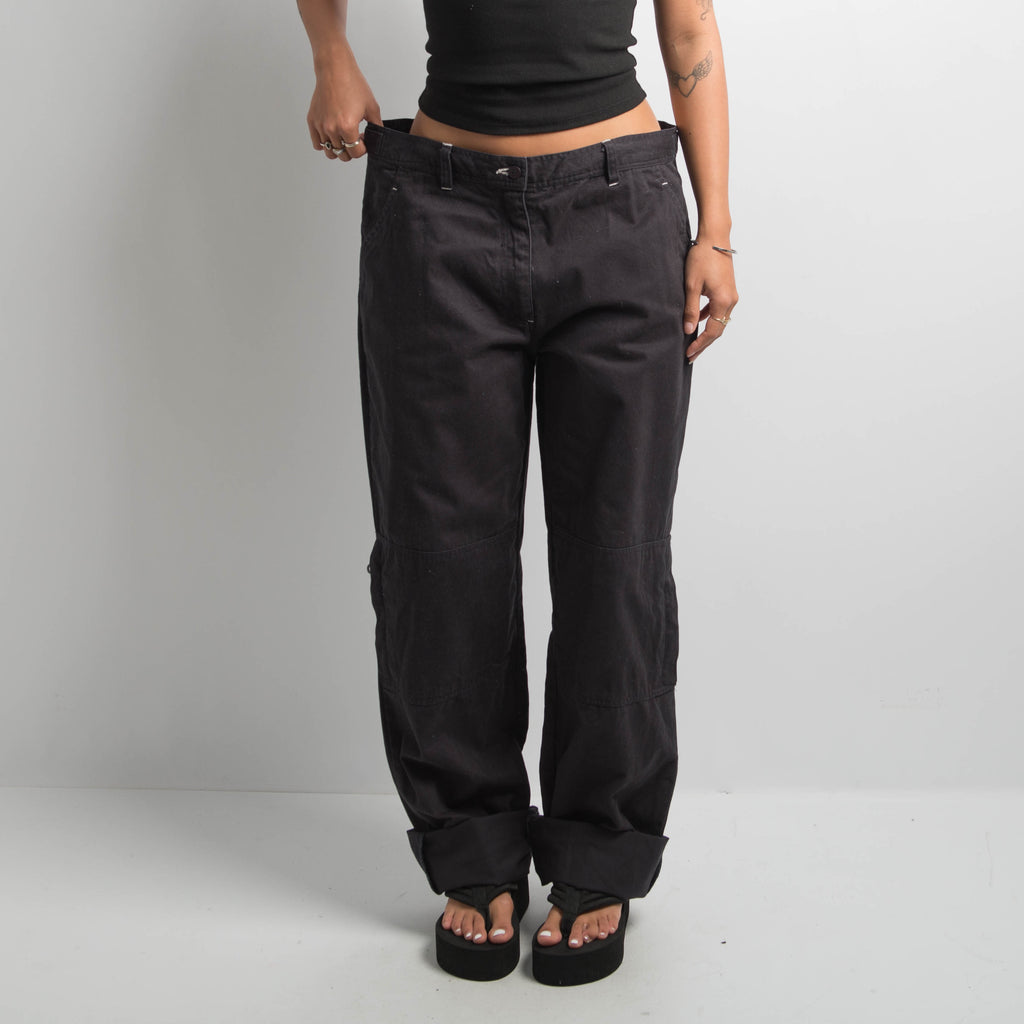 BLACK CARPENTER TROUSERS