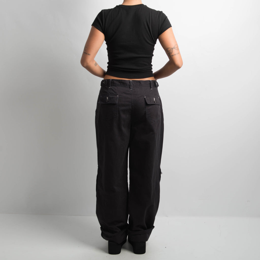 BLACK CARPENTER TROUSERS