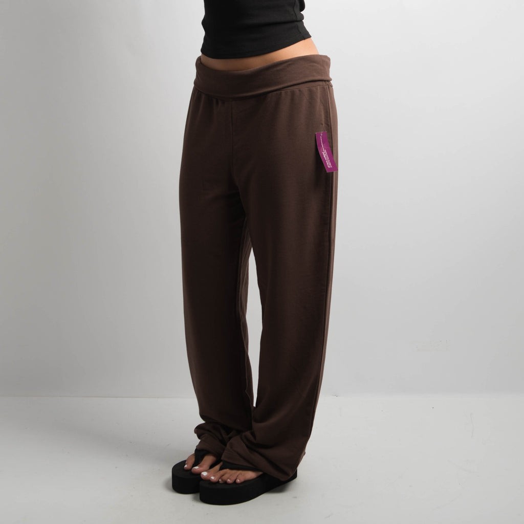 BROWN FLARED LEGGINGS