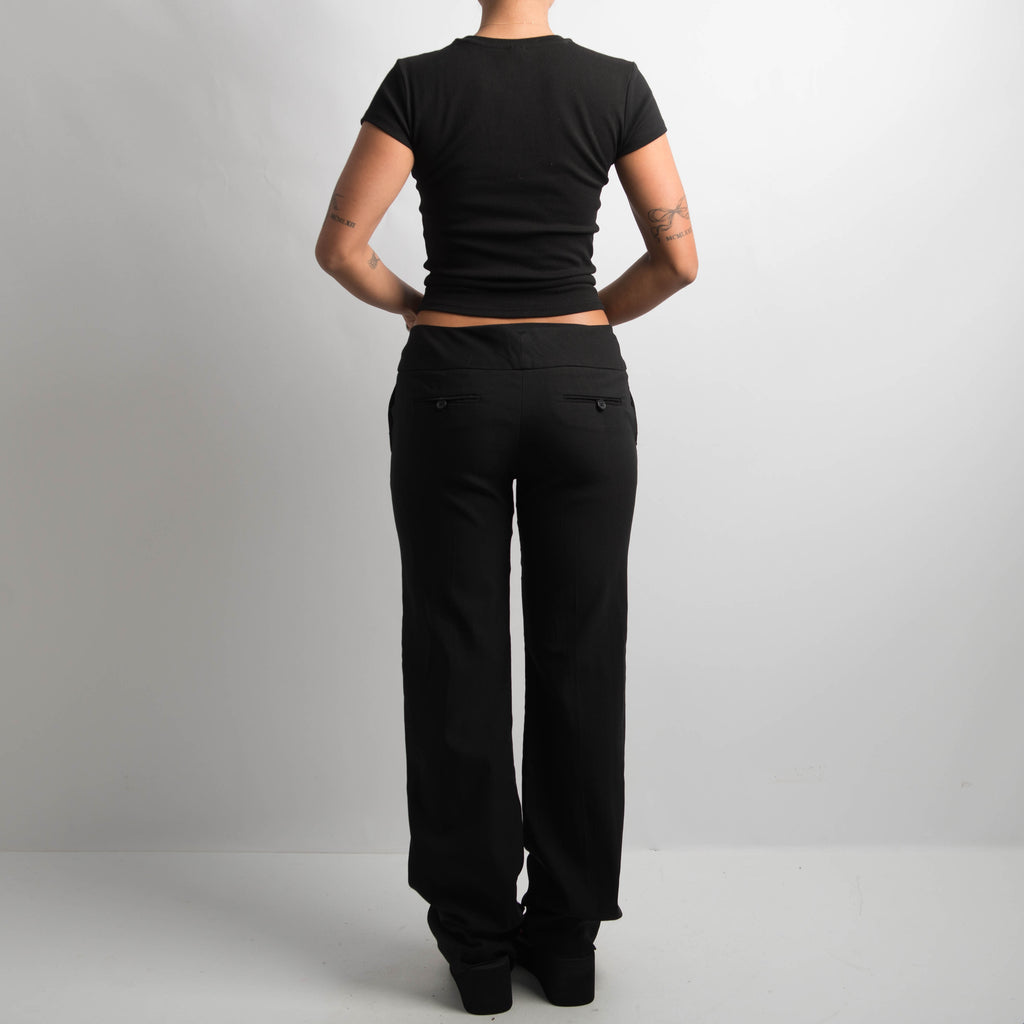 CLASSIC BLACK TROUSERS