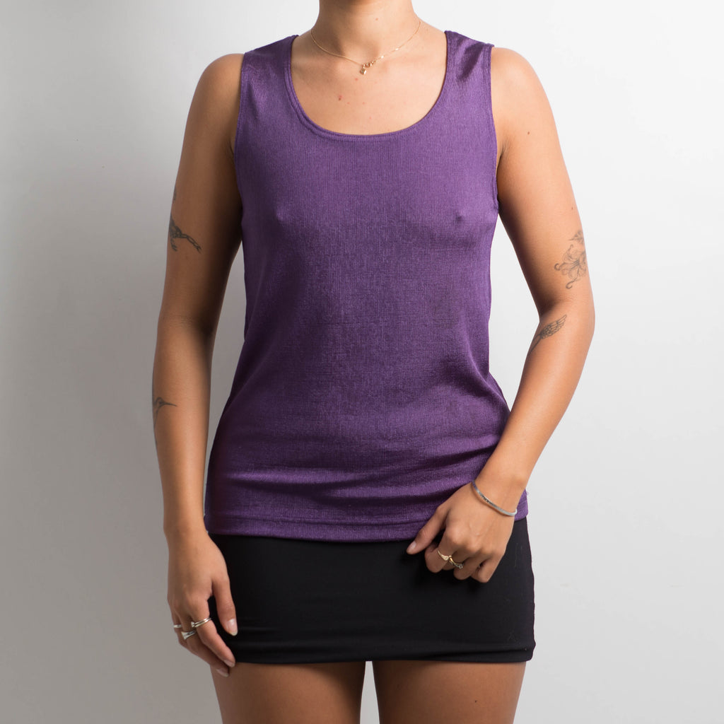 PURPLE TANK TOP