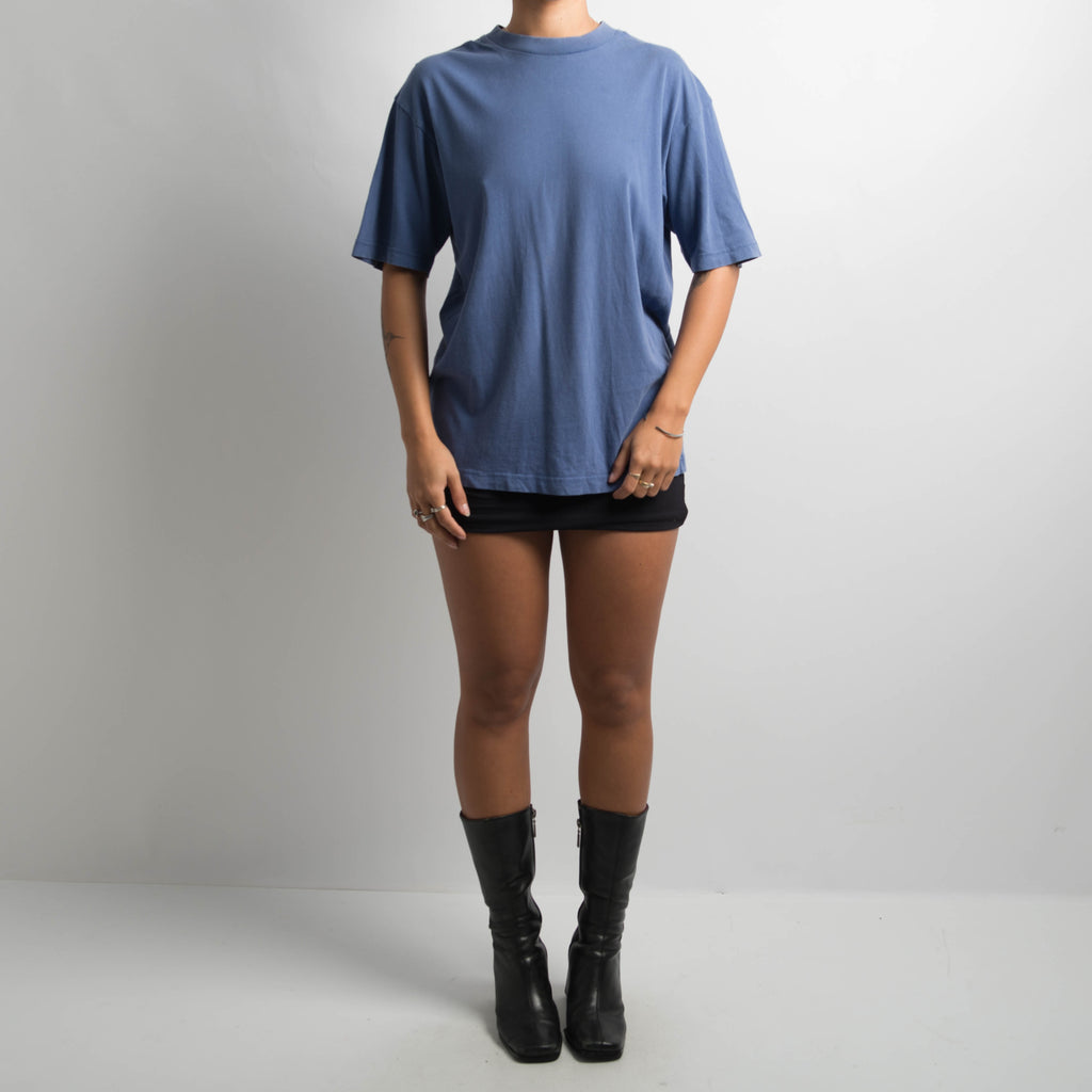 BLUE FADED WASH TSHIRT