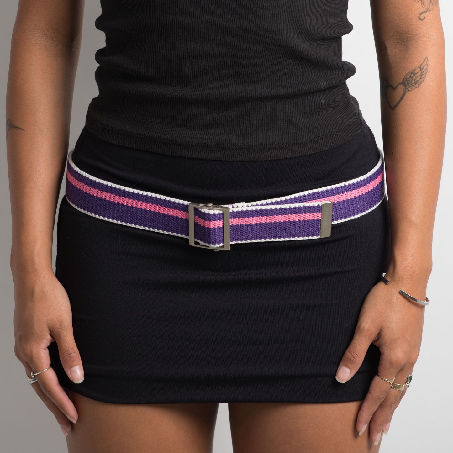 PURPLE DEADSTOCK BELT