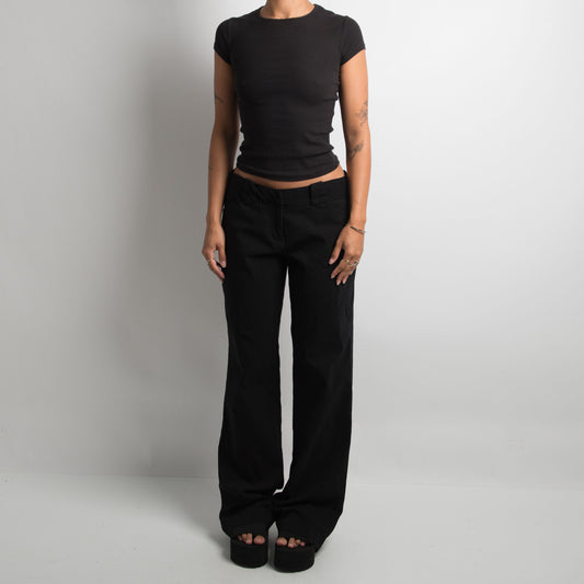 PANTALON BOOTCUT NOIR