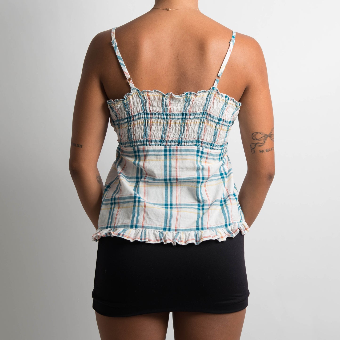 GINGHAM CAMISOLE